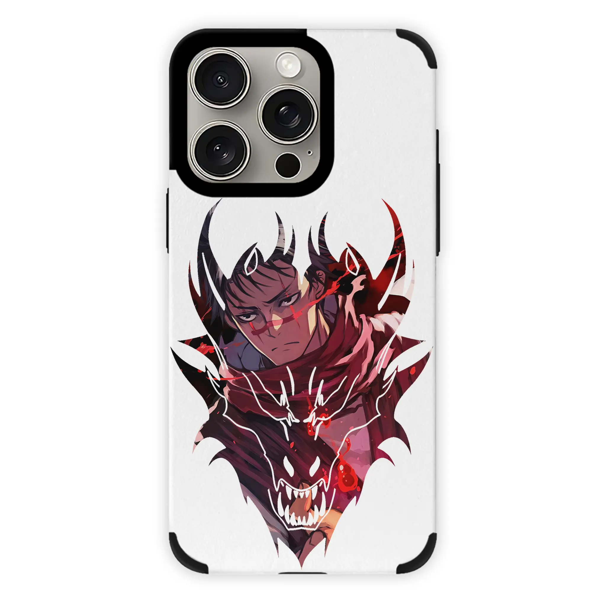 呪術廻戦 グッズ,脹相 - IPhone15ProMax対応 ・ PUレザースマホケース ・ 耐衝撃 ・ 黄変防止 ・ 360度全面保護 ・ 柔らか手触り ・ 3D立体ボタン