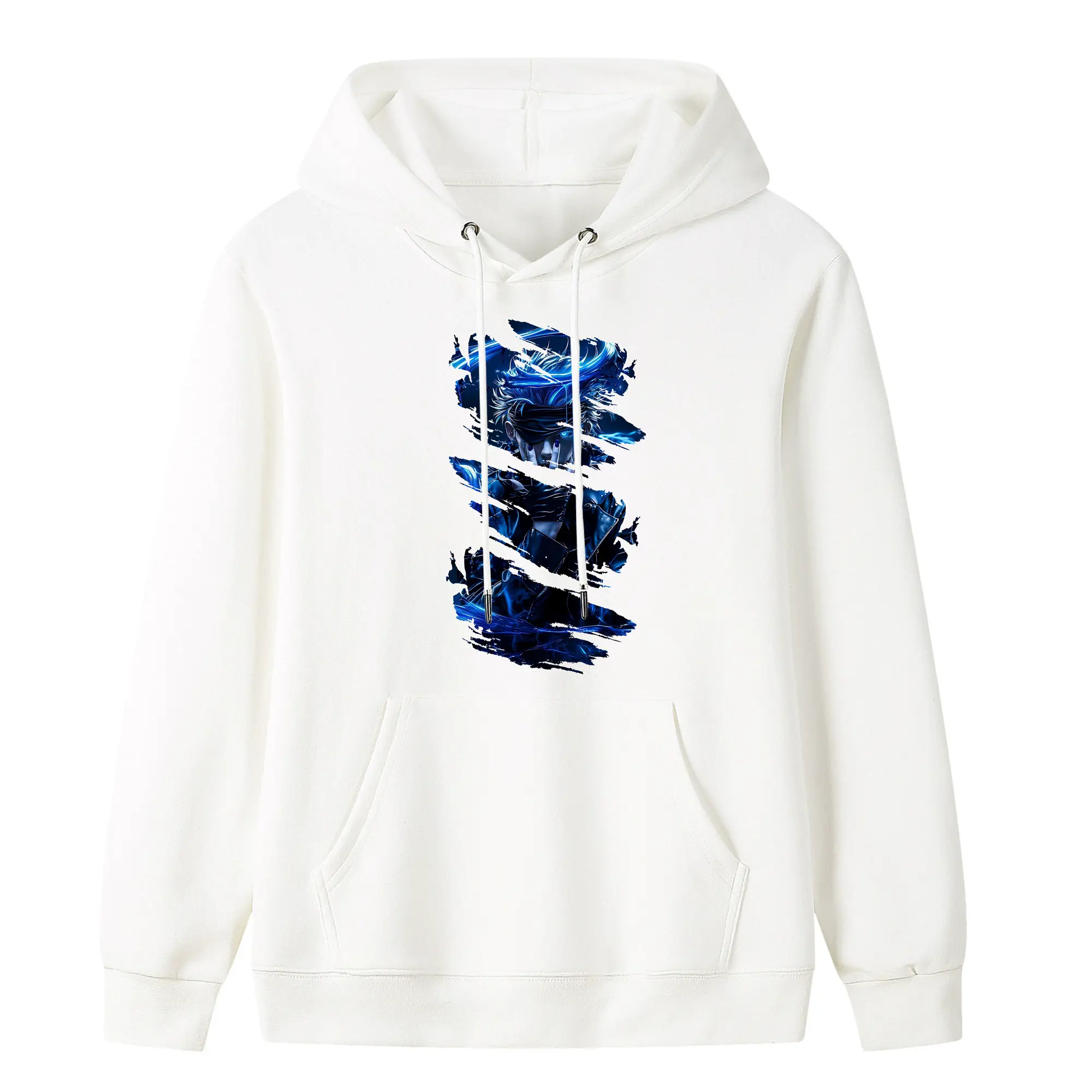 呪術廻戦 グッズ,五条 悟 - キッズ フード付きパーカー ・ フロントプリント ・ ポリエステル100％ ・ 快適 通学 スポーツ 日常使い お散歩用