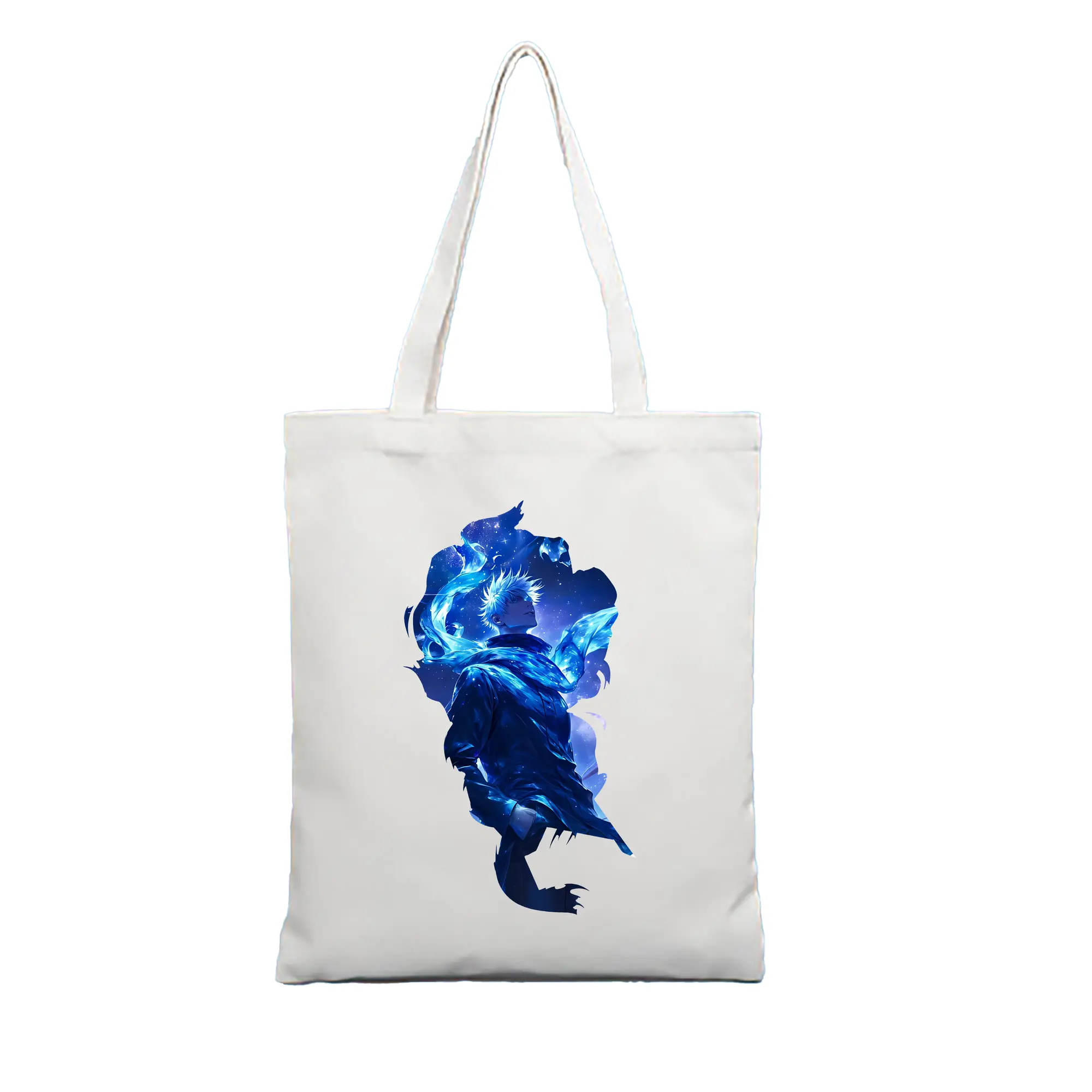 呪術廻戦 グッズ,五条 悟 - 縦型キャンバス手提げバッグ（トートバッグ） ・ キャンバス素材 ・ ショッピング用 ・ 軽量 丈夫 お手入れ簡単