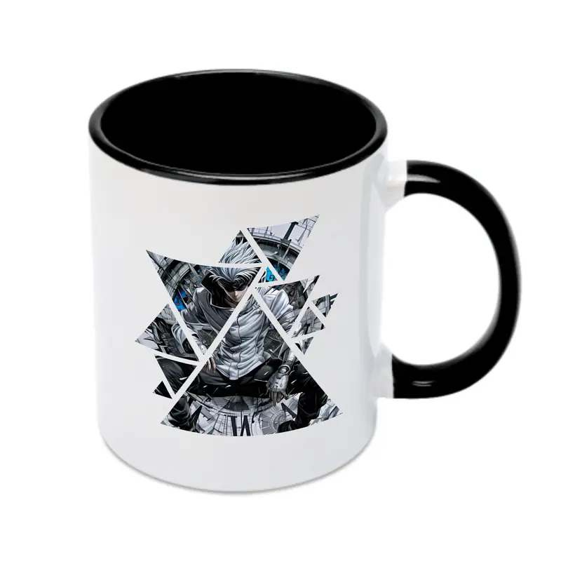 呪術廻戦 グッズ,五条 悟 - カラフルマグカップ ・ 陶器 ・ 熱転写プリント ・ 鮮やかデザイン ・ 耐久性 高品質 ・ コーヒー お茶 ギフト用