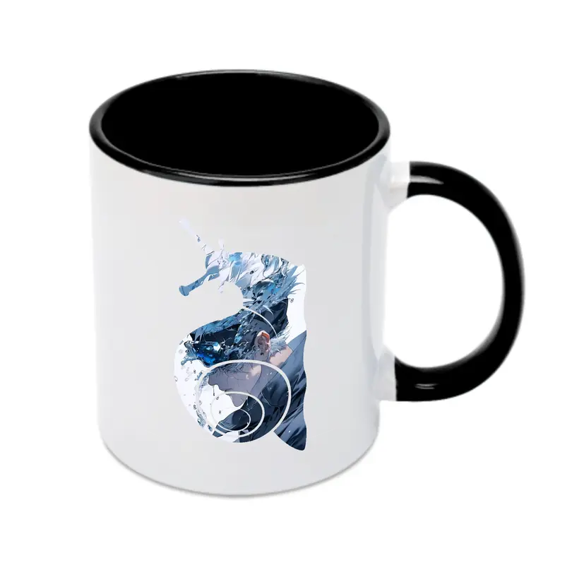 呪術廻戦 グッズ,五条 悟 - カラフルマグカップ ・ 陶器 ・ 熱転写プリント ・ 鮮やかデザイン ・ 耐久性 高品質 ・ コーヒー お茶 ギフト用