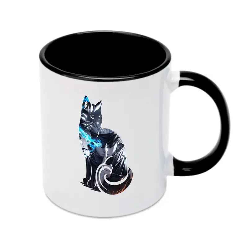 呪術廻戦 グッズ,五条 悟 - カラフルマグカップ ・ 陶器 ・ 熱転写プリント ・ 鮮やかデザイン ・ 耐久性 高品質 ・ コーヒー お茶 ギフト用