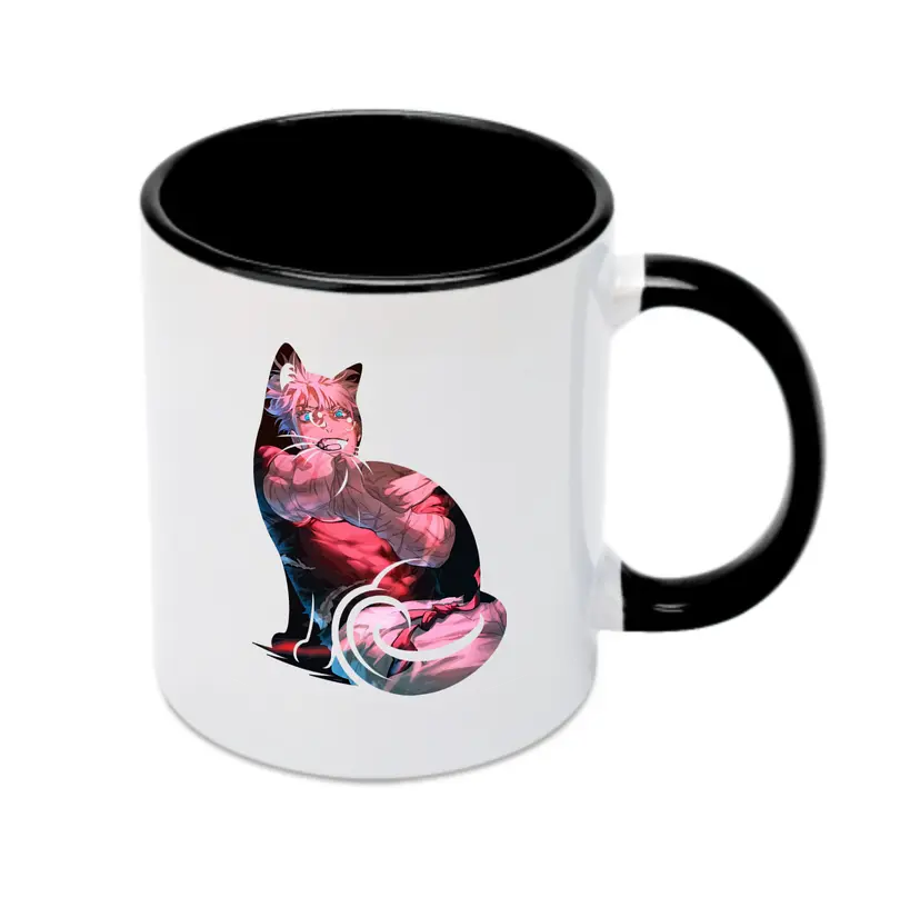 呪術廻戦 グッズ,五条 悟 - カラフルマグカップ ・ 陶器 ・ 熱転写プリント ・ 鮮やかデザイン ・ 耐久性 高品質 ・ コーヒー お茶 ギフト用