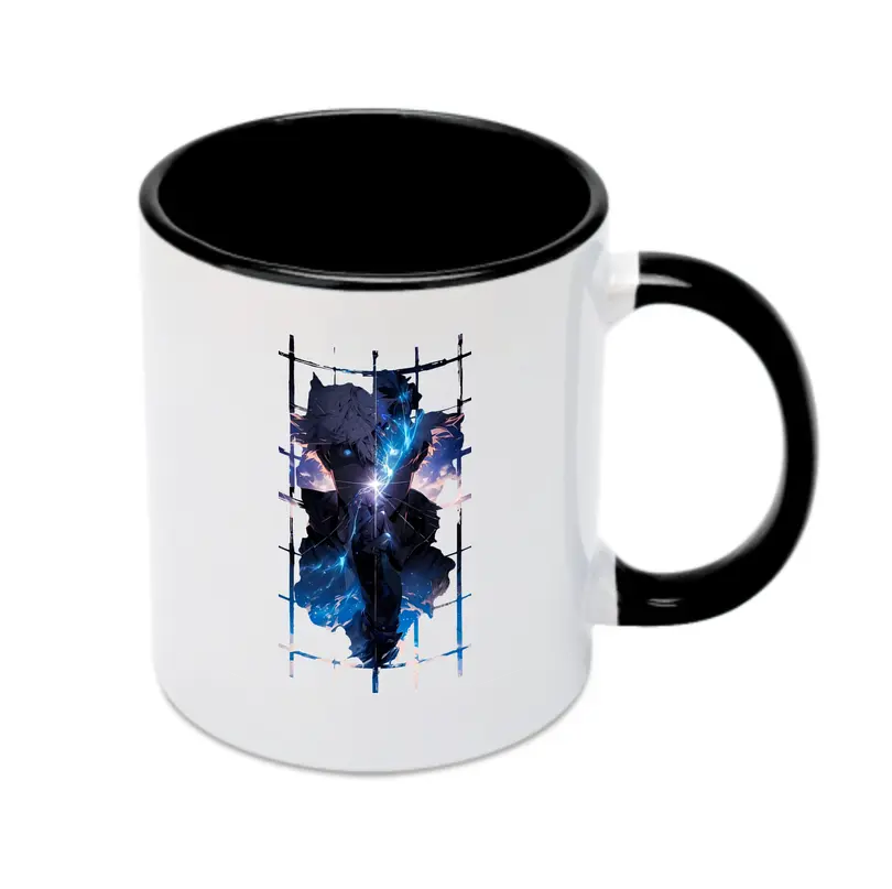 呪術廻戦 グッズ,五条 悟 - カラフルマグカップ ・ 陶器 ・ 熱転写プリント ・ 鮮やかデザイン ・ 耐久性 高品質 ・ コーヒー お茶 ギフト用