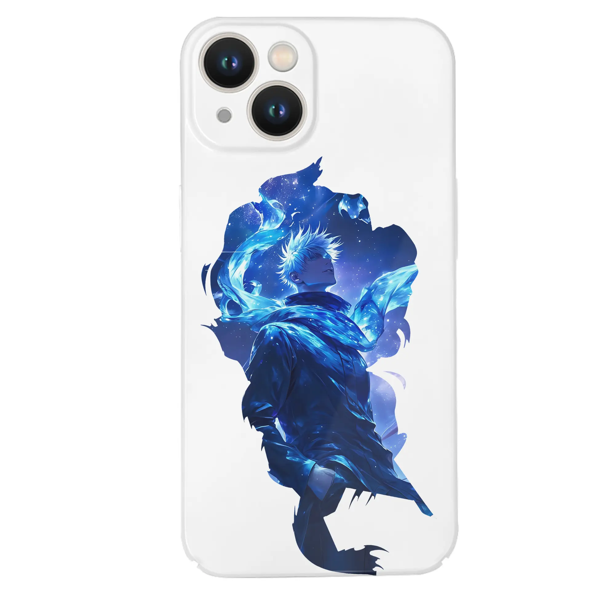 呪術廻戦 グッズ,五条 悟 - IPhone 14シリーズ対応 ・ ハードケース ・ 衝撃吸収 ・ 360度密着 ・ カメラ保護 ・ 高品質プラスチック ・ 快適操作