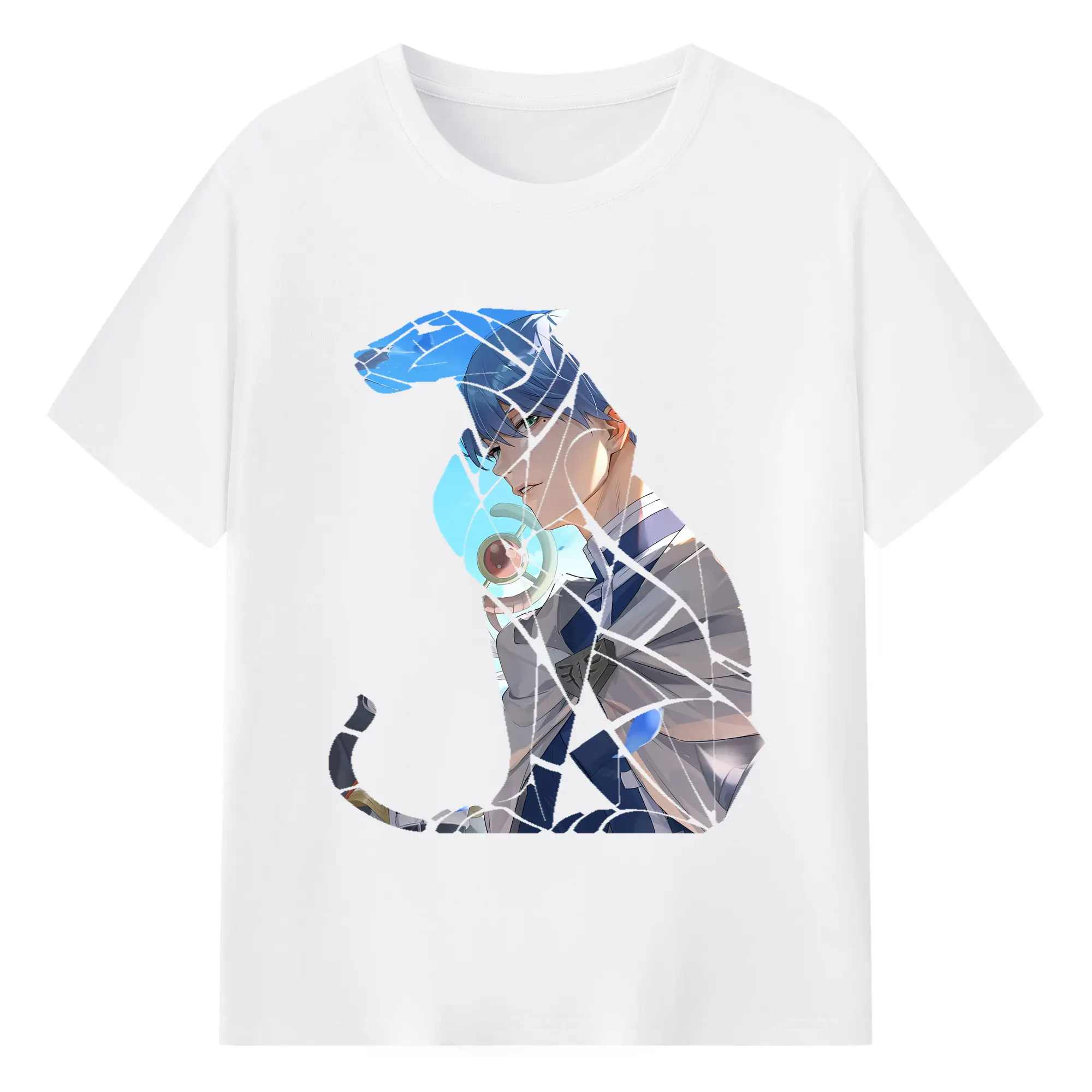 葬送のフリーレン（Frieren） グッズ,ヒンメル（Himmel） - 綿100％ 半袖Tシャツ ・ フロントプリント ・ 快適 通気性 ・ 日常使い 散歩 スポーツ用