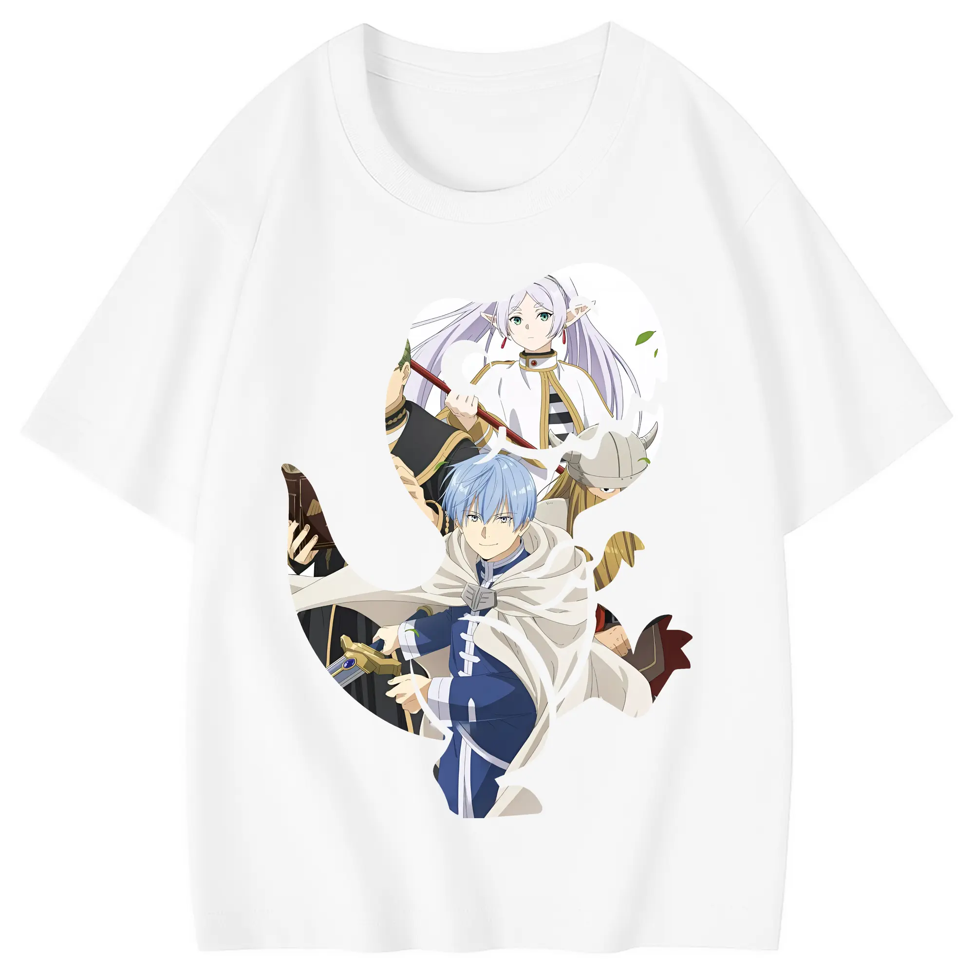 葬送のフリーレン（Frieren） グッズ,ヒンメル（Himmel） - 綿100％ キッズTシャツ ・ フロントプリント ・ 快適 通気性 ・ スポーツ カジュアル 散歩用