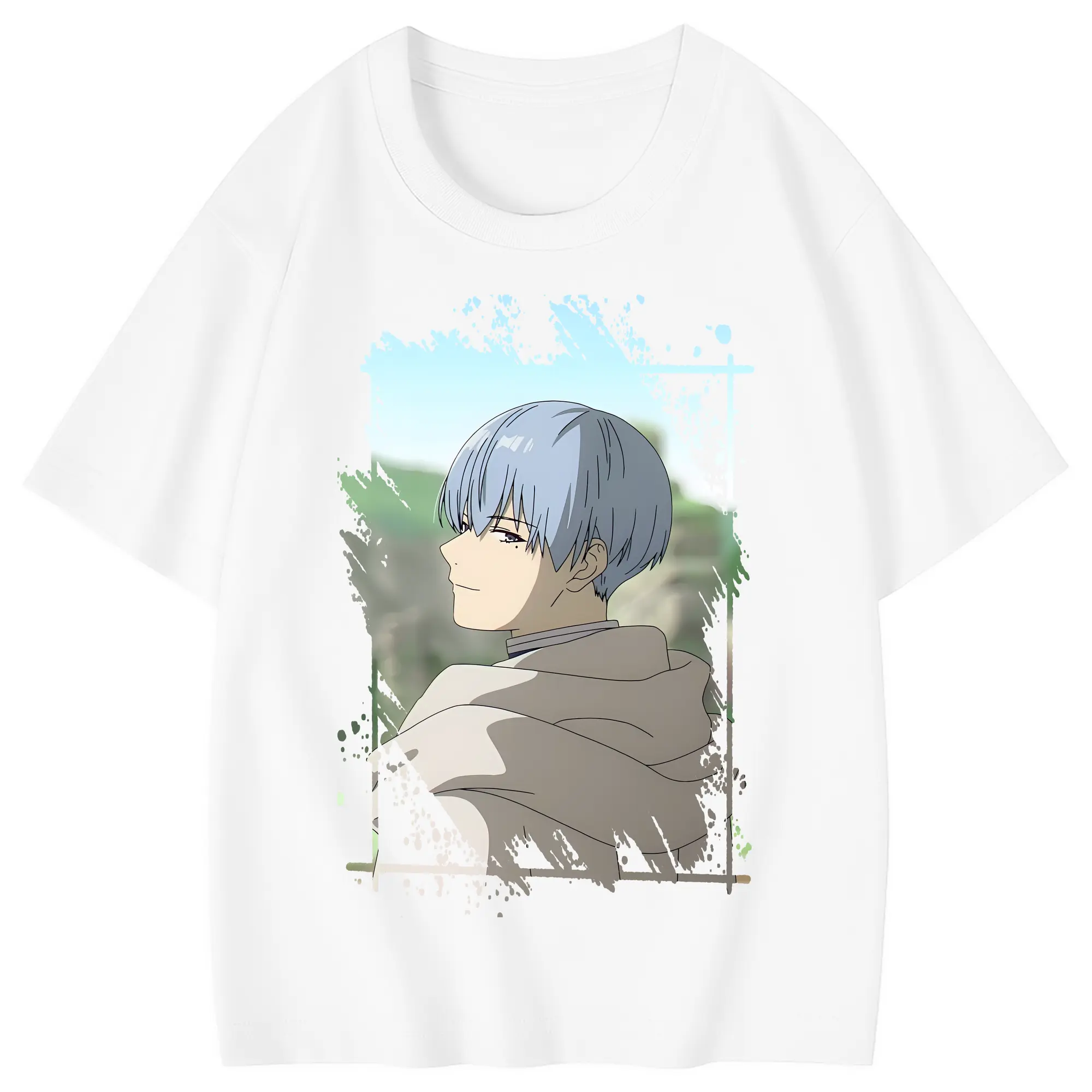 葬送のフリーレン（Frieren） グッズ,ヒンメル（Himmel） - 綿100％ キッズTシャツ ・ フロントプリント ・ 快適 通気性 ・ スポーツ カジュアル 散歩用