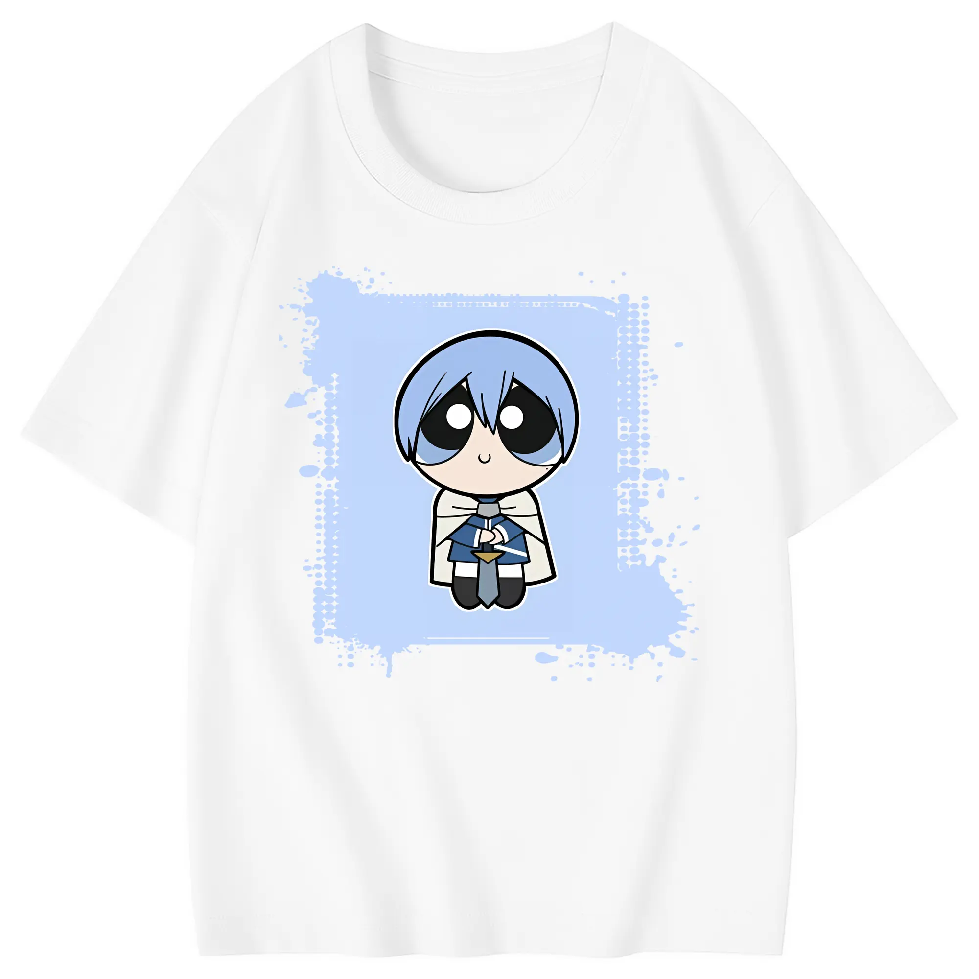 葬送のフリーレン（Frieren） グッズ,ヒンメル（Himmel） - 綿100％ キッズTシャツ ・ フロントプリント ・ 快適 通気性 ・ スポーツ カジュアル 散歩用