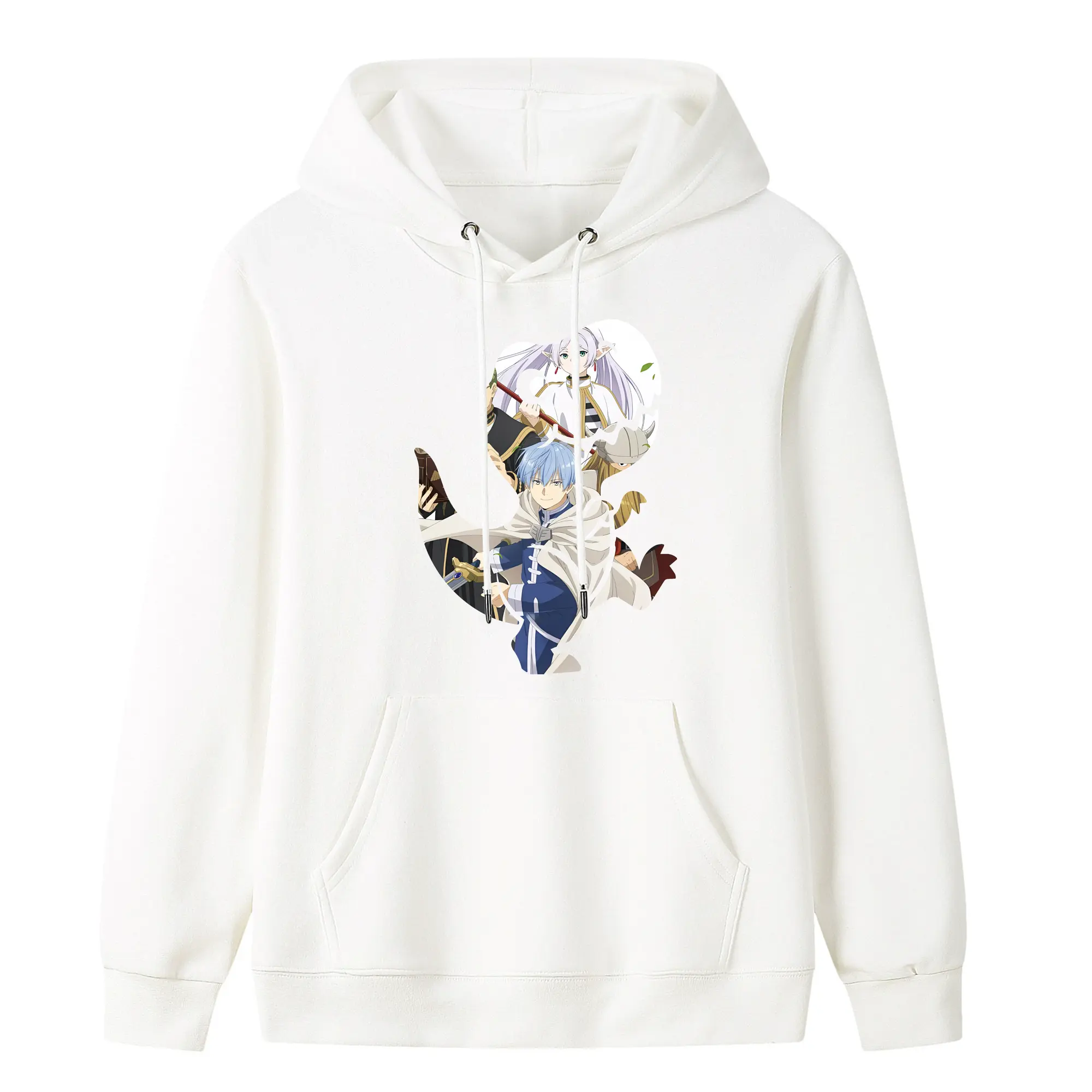 葬送のフリーレン（Frieren） グッズ,ヒンメル（Himmel） - キッズ フード付きパーカー ・ フロントプリント ・ ポリエステル100％ ・ 快適 通学 スポーツ 日常使い お散歩用