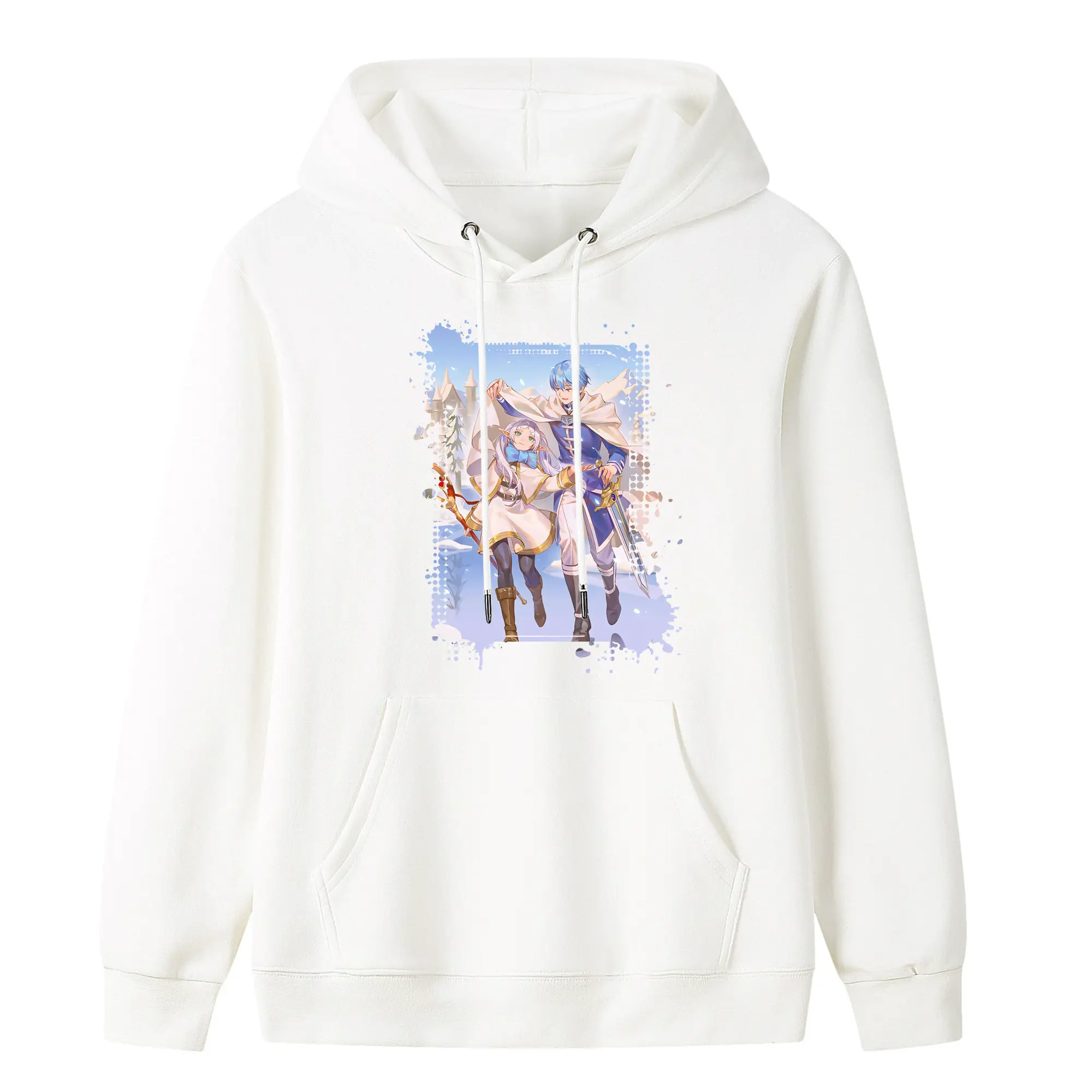 葬送のフリーレン（Frieren） グッズ,ヒンメル（Himmel） - キッズ フード付きパーカー ・ フロントプリント ・ ポリエステル100％ ・ 快適 通学 スポーツ 日常使い お散歩用