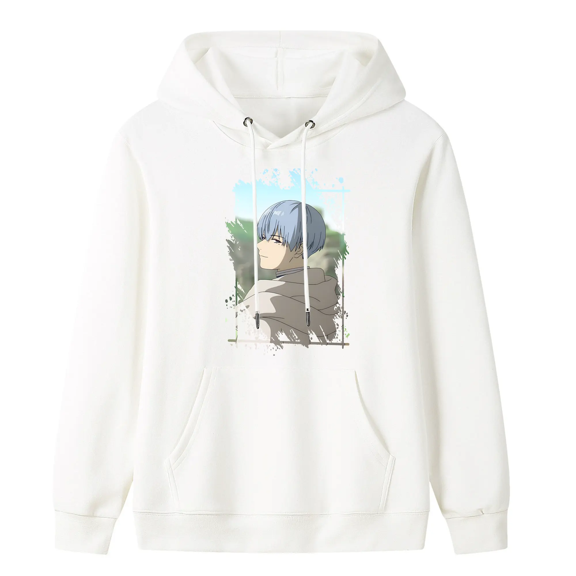 葬送のフリーレン（Frieren） グッズ,ヒンメル（Himmel） - キッズ フード付きパーカー ・ フロントプリント ・ ポリエステル100％ ・ 快適 通学 スポーツ 日常使い お散歩用