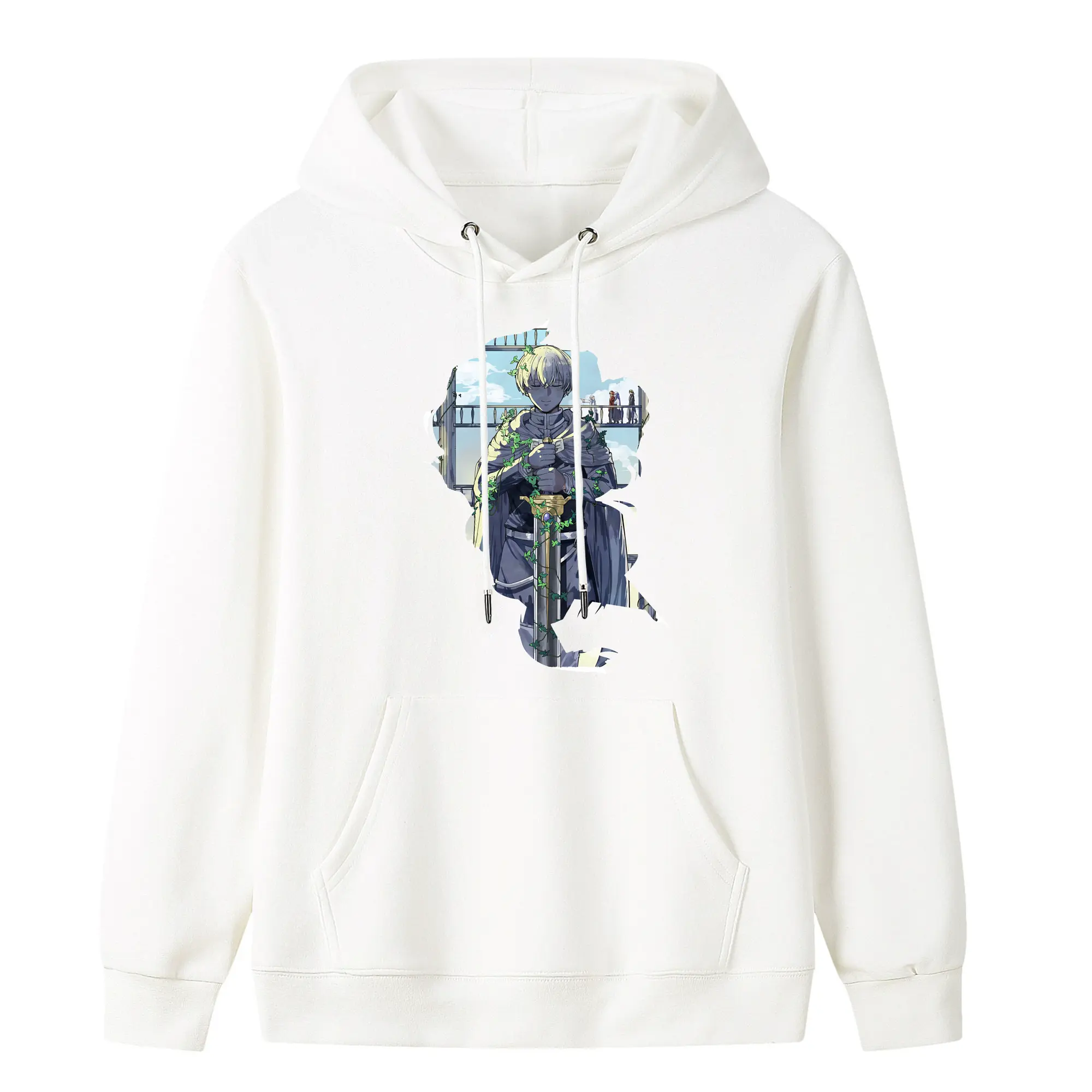 葬送のフリーレン（Frieren） グッズ,ヒンメル（Himmel） - キッズ フード付きパーカー ・ フロントプリント ・ ポリエステル100％ ・ 快適 通学 スポーツ 日常使い お散歩用