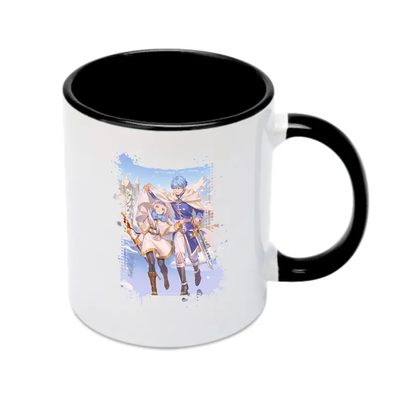 葬送のフリーレン（Frieren） グッズ,ヒンメル（Himmel） - カラフルマグカップ ・ 陶器 ・ 熱転写プリント ・ 鮮やかデザイン ・ 耐久性 高品質 ・ コーヒー お茶 ギフト用