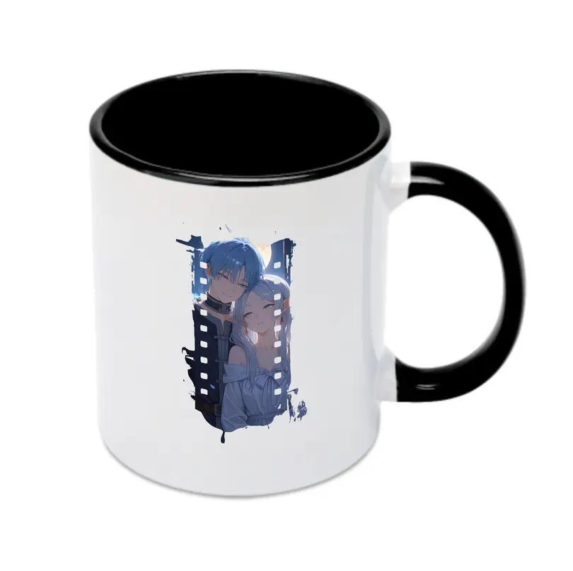 葬送のフリーレン（Frieren） グッズ,ヒンメル（Himmel） - カラフルマグカップ ・ 陶器 ・ 熱転写プリント ・ 鮮やかデザイン ・ 耐久性 高品質 ・ コーヒー お茶 ギフト用