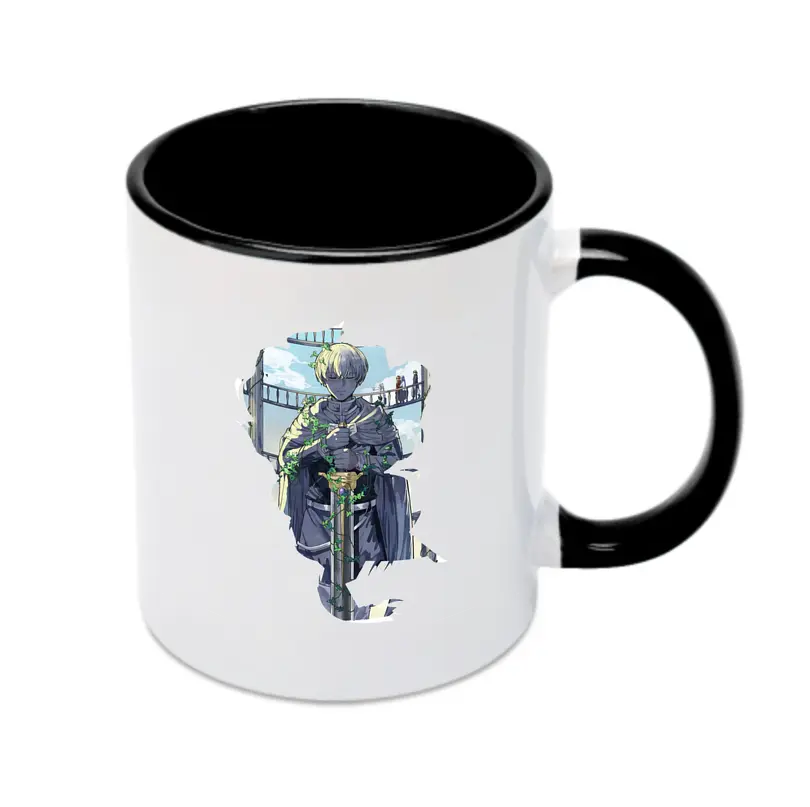 葬送のフリーレン（Frieren） グッズ,ヒンメル（Himmel） - カラフルマグカップ ・ 陶器 ・ 熱転写プリント ・ 鮮やかデザイン ・ 耐久性 高品質 ・ コーヒー お茶 ギフト用