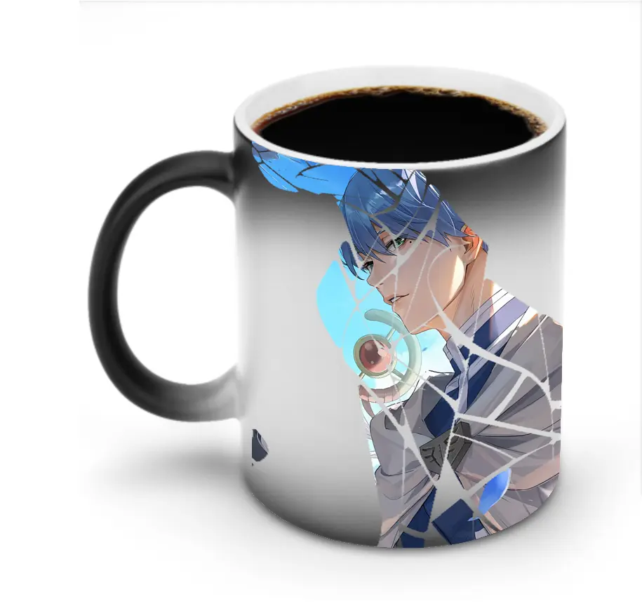 葬送のフリーレン（Frieren） グッズ,ヒンメル（Himmel） - 変色マグカップ ・ セラミック ・ 熱転写プリント ・ 耐久性 高品質 ・ ギフト・自宅用 コーヒー お茶
