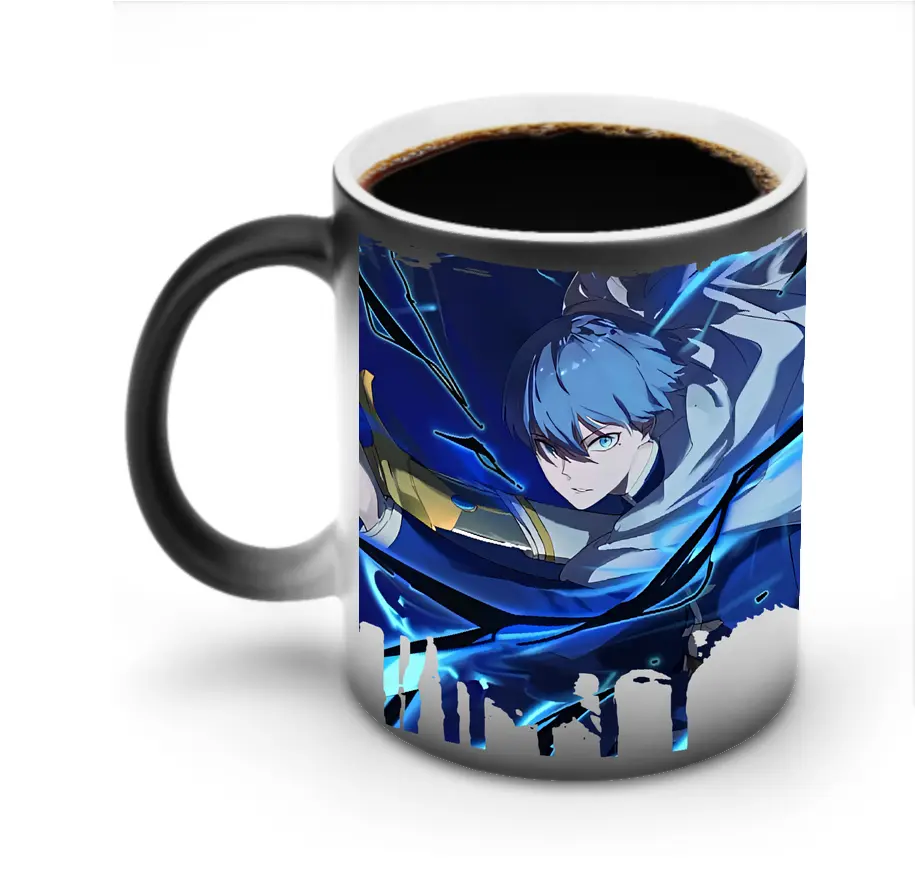 葬送のフリーレン（Frieren） グッズ,ヒンメル（Himmel） - 変色マグカップ ・ セラミック ・ 熱転写プリント ・ 耐久性 高品質 ・ ギフト・自宅用 コーヒー お茶