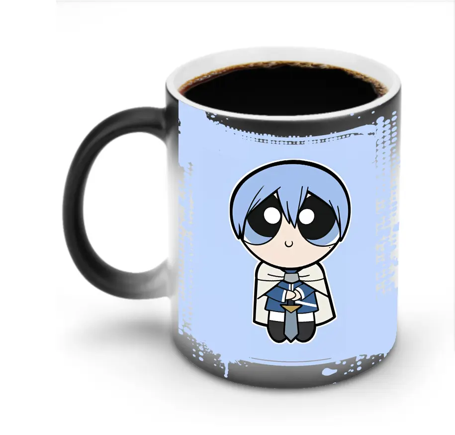 葬送のフリーレン（Frieren） グッズ,ヒンメル（Himmel） - 変色マグカップ ・ セラミック ・ 熱転写プリント ・ 耐久性 高品質 ・ ギフト・自宅用 コーヒー お茶