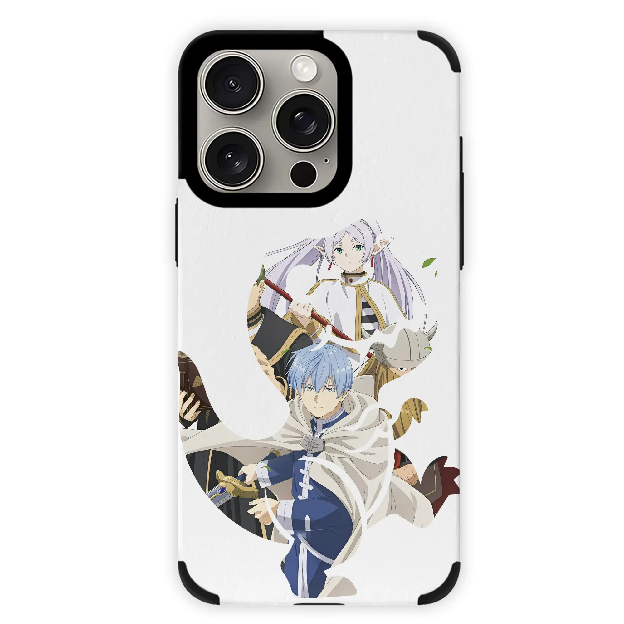 葬送のフリーレン（Frieren） グッズ,ヒンメル（Himmel） - IPhone15ProMax対応 ・ PUレザースマホケース ・ 耐衝撃 ・ 黄変防止 ・ 360度全面保護 ・ 柔らか手触り ・ 3D立体ボタン