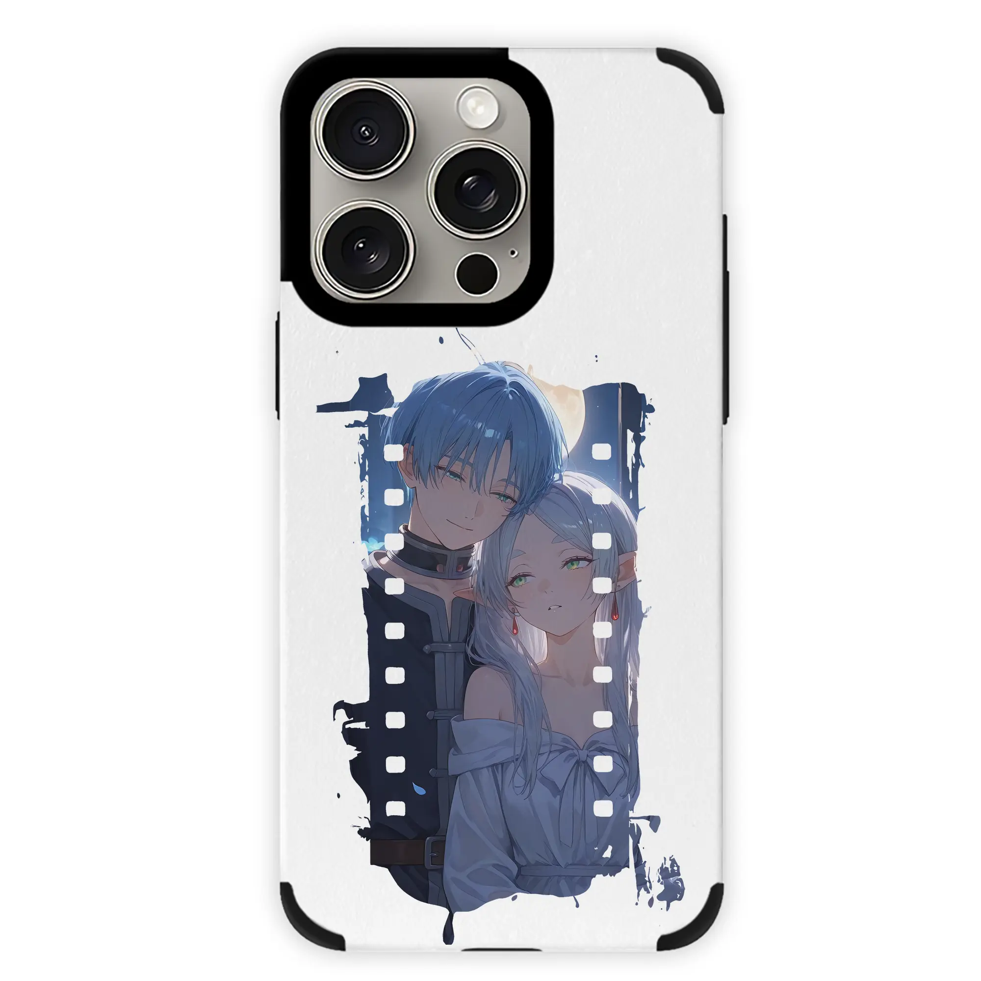 葬送のフリーレン（Frieren） グッズ,ヒンメル（Himmel） - IPhone15ProMax対応 ・ PUレザースマホケース ・ 耐衝撃 ・ 黄変防止 ・ 360度全面保護 ・ 柔らか手触り ・ 3D立体ボタン