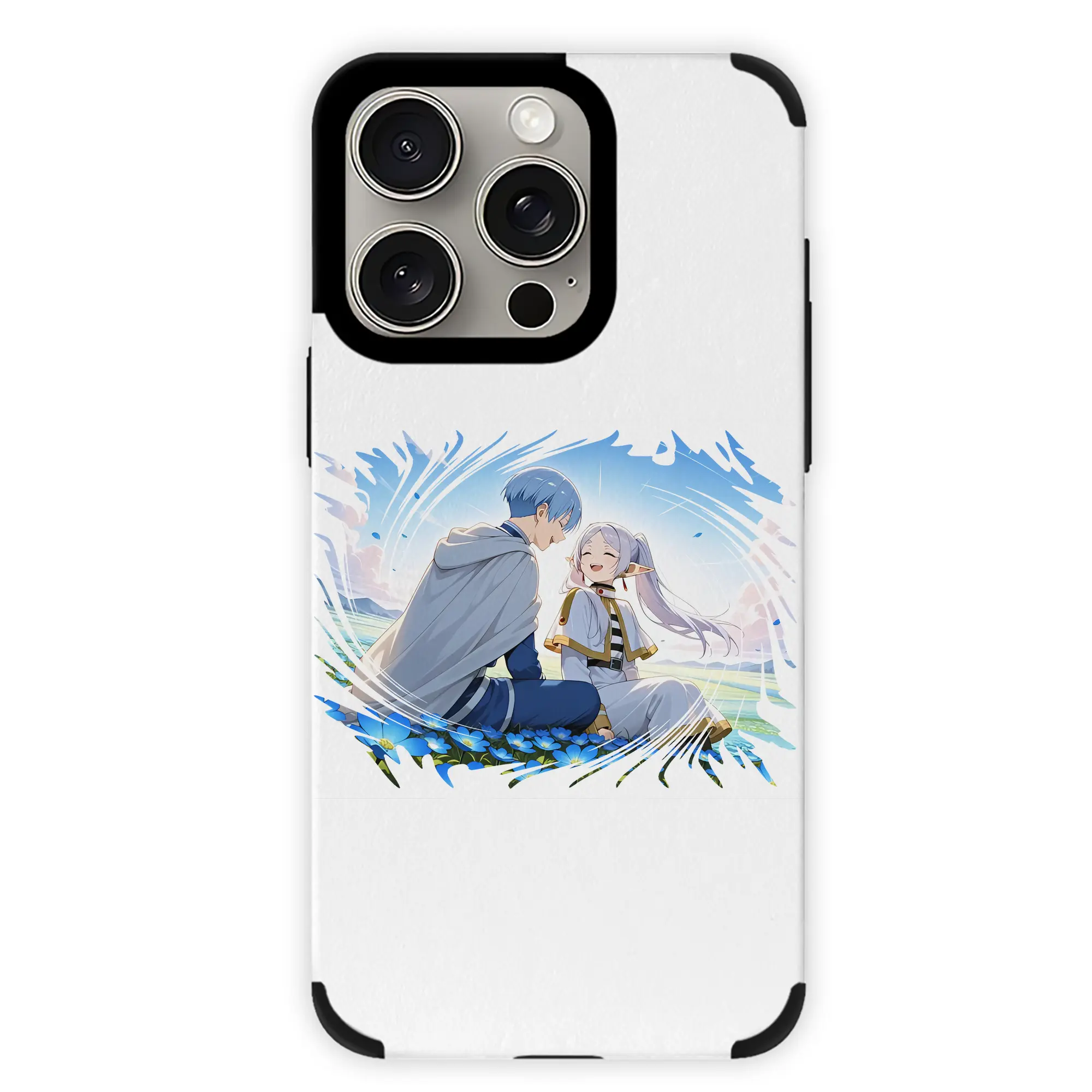 葬送のフリーレン（Frieren） グッズ,ヒンメル（Himmel） - IPhone15ProMax対応 ・ PUレザースマホケース ・ 耐衝撃 ・ 黄変防止 ・ 360度全面保護 ・ 柔らか手触り ・ 3D立体ボタン