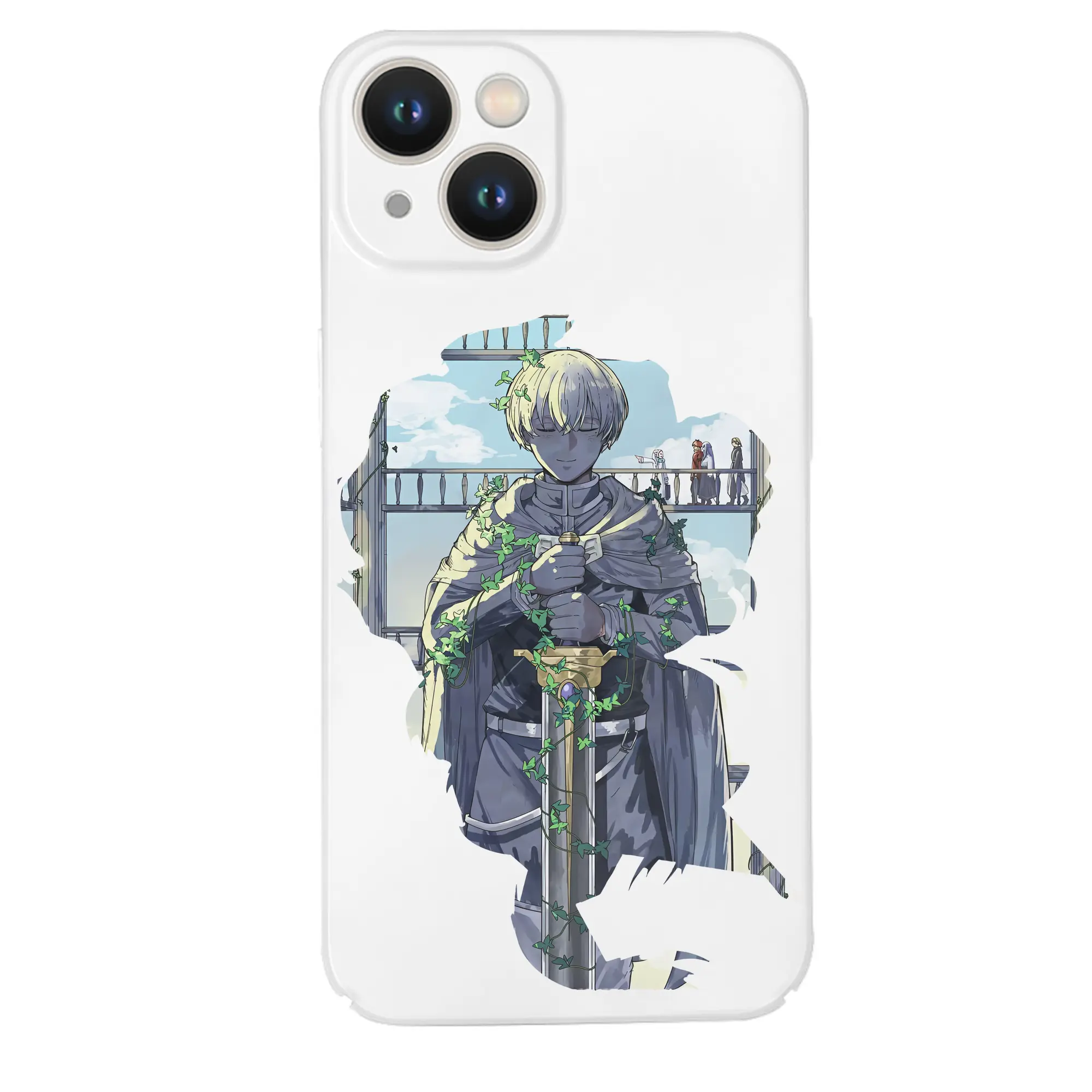 葬送のフリーレン（Frieren） グッズ,ヒンメル（Himmel） - IPhone 14シリーズ対応 ・ ハードケース ・ 衝撃吸収 ・ 360度密着 ・ カメラ保護 ・ 高品質プラスチック ・ 快適操作