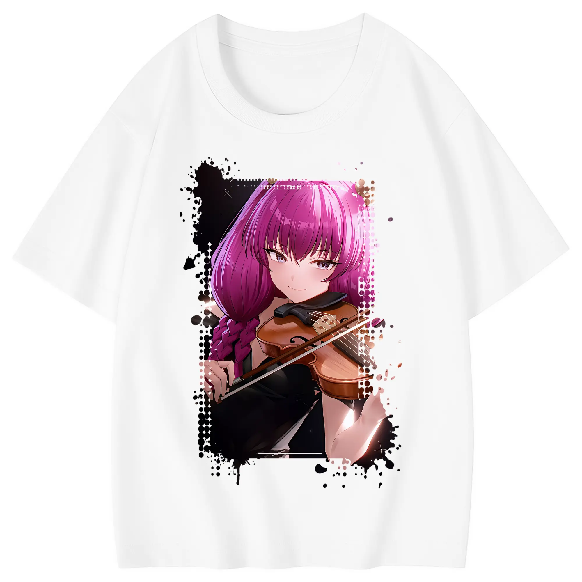 葬送のフリーレン（Frieren） グッズ,アウラ（Aura） - 綿100％ キッズTシャツ ・ フロントプリント ・ 快適 通気性 ・ スポーツ カジュアル 散歩用