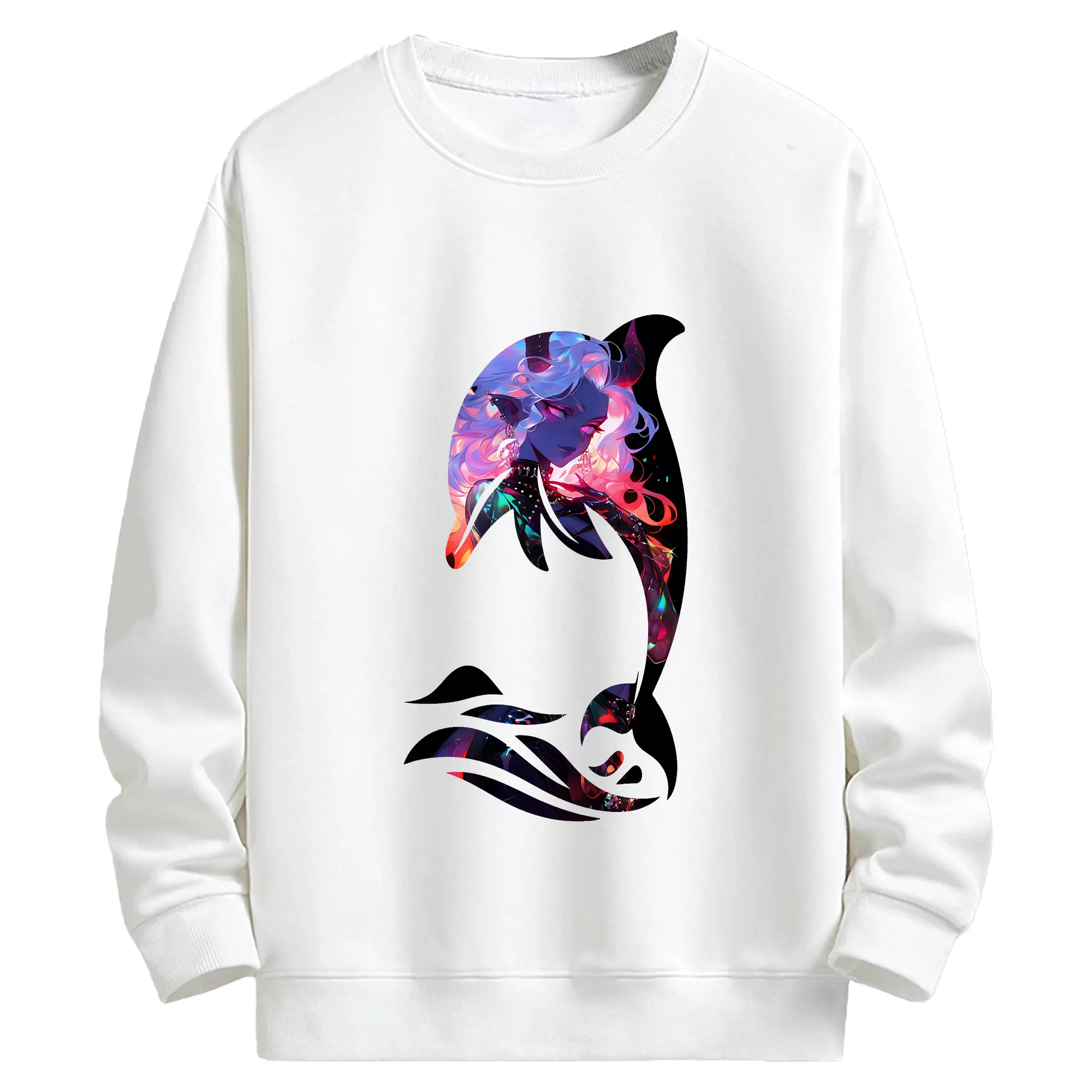 葬送のフリーレン（Frieren） グッズ,アウラ（Aura） - キッズ クルーネックスウェットシャツ ・ フロントプリント ・ 綿80％ ポリエステル20％ ・ 快適 通学 スポーツ 日常使い お散歩用