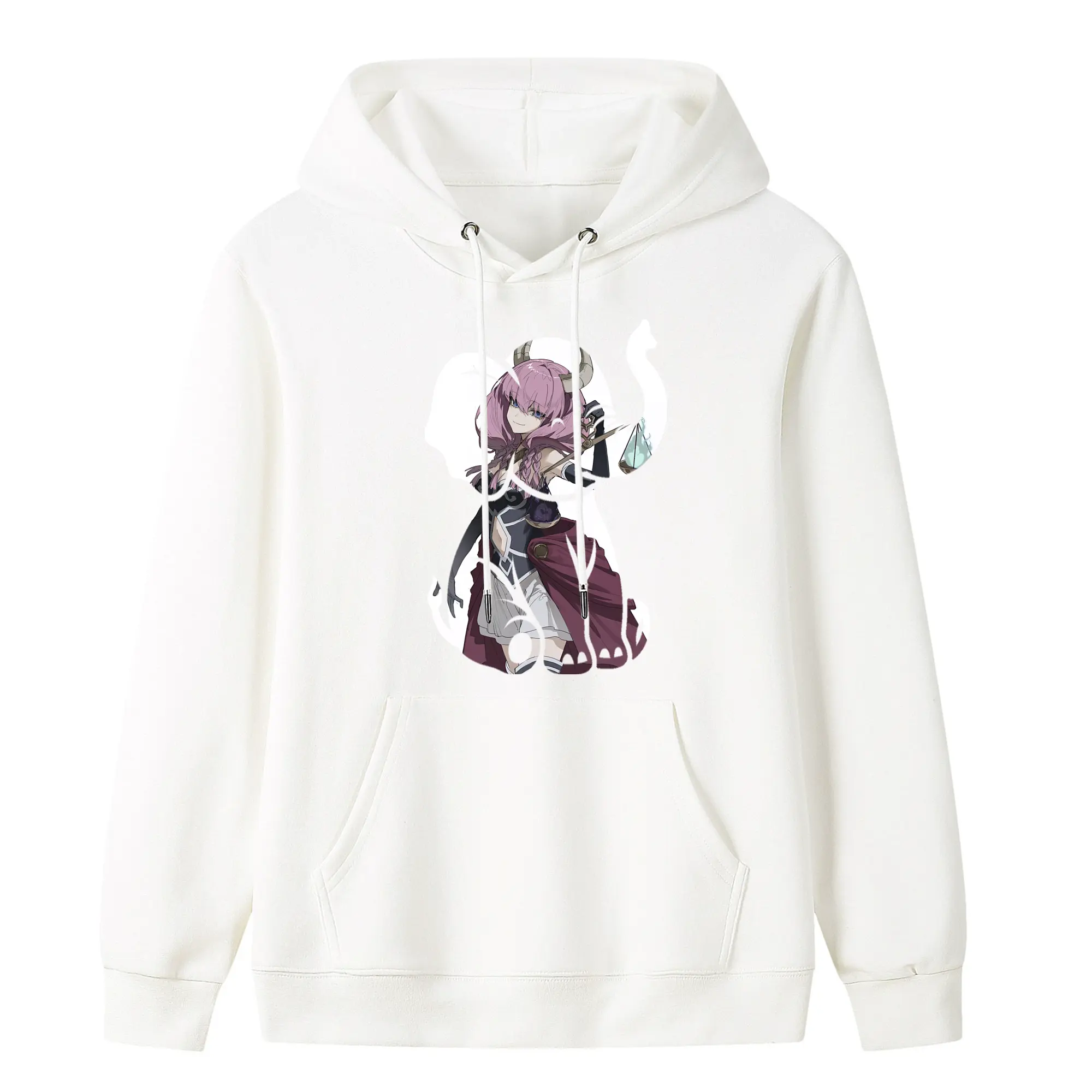 葬送のフリーレン（Frieren） グッズ,アウラ（Aura） - キッズ フード付きパーカー ・ フロントプリント ・ ポリエステル100％ ・ 快適 通学 スポーツ 日常使い お散歩用