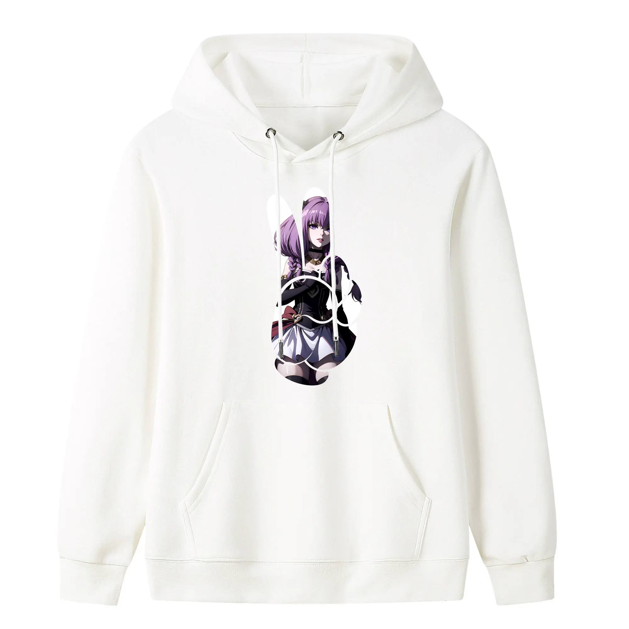 葬送のフリーレン（Frieren） グッズ,アウラ（Aura） - キッズ フード付きパーカー ・ フロントプリント ・ ポリエステル100％ ・ 快適 通学 スポーツ 日常使い お散歩用