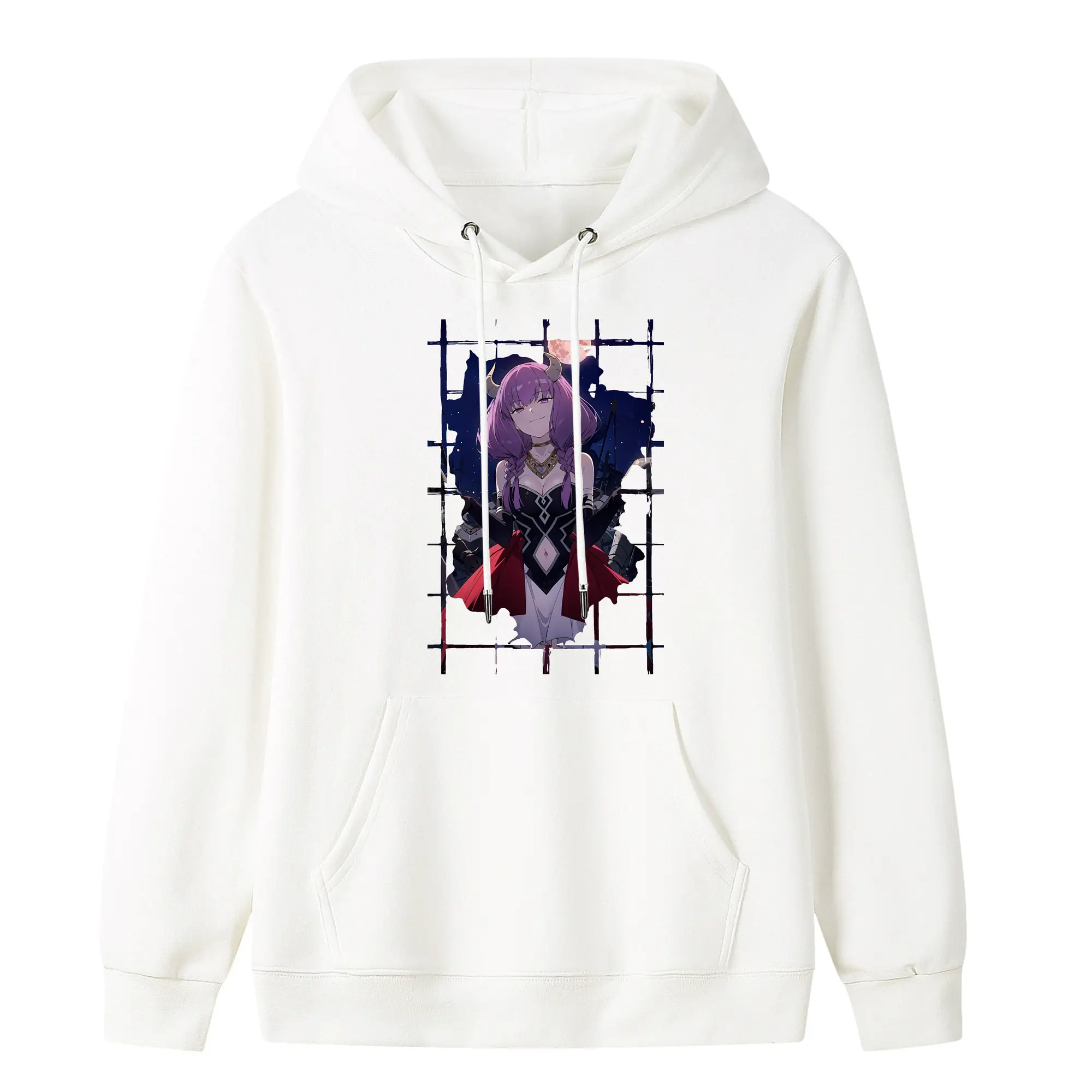 葬送のフリーレン（Frieren） グッズ,アウラ（Aura） - キッズ フード付きパーカー ・ フロントプリント ・ ポリエステル100％ ・ 快適 通学 スポーツ 日常使い お散歩用