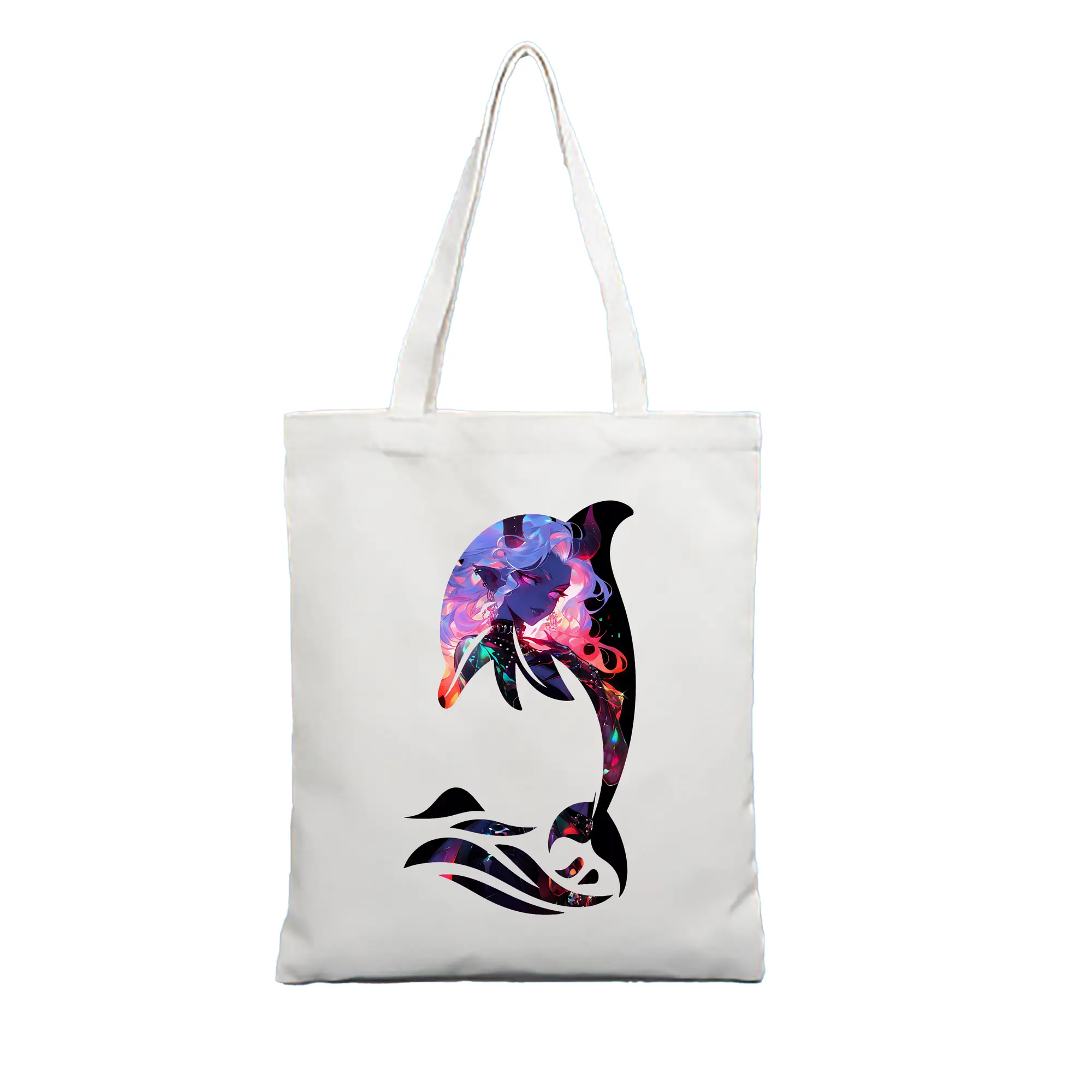 葬送のフリーレン（Frieren） グッズ,アウラ（Aura） - 縦型キャンバス手提げバッグ（トートバッグ） ・ キャンバス素材 ・ ショッピング用 ・ 軽量 丈夫 お手入れ簡単