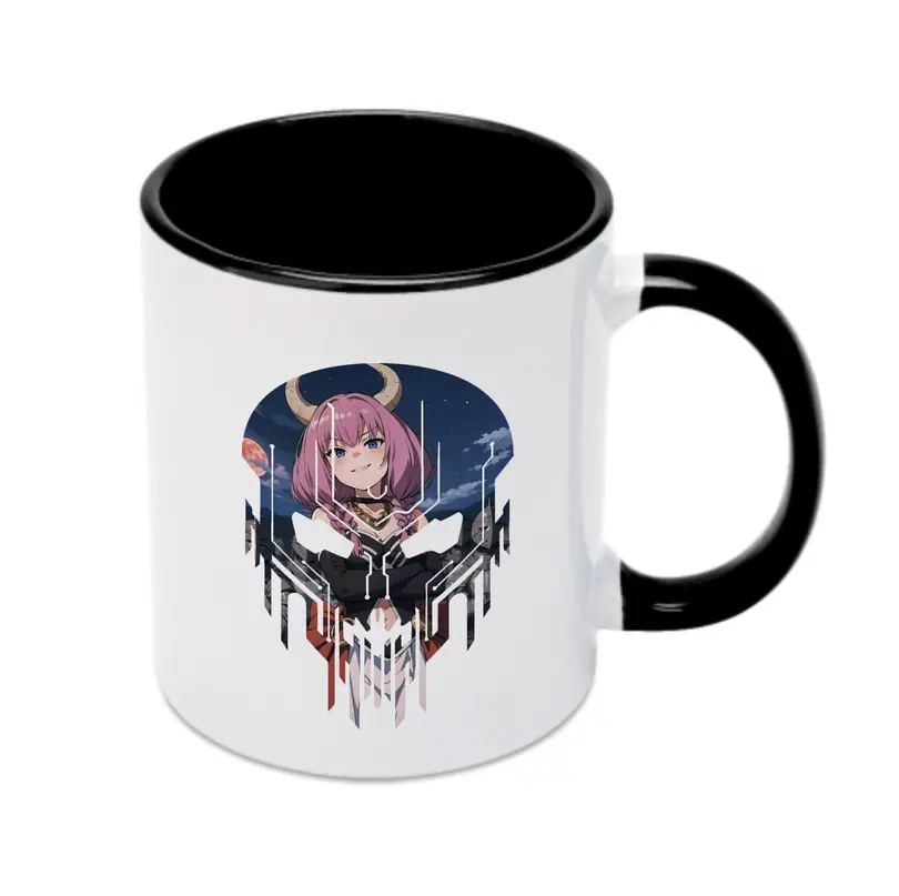 葬送のフリーレン（Frieren） グッズ,アウラ（Aura） - カラフルマグカップ ・ 陶器 ・ 熱転写プリント ・ 鮮やかデザイン ・ 耐久性 高品質 ・ コーヒー お茶 ギフト用