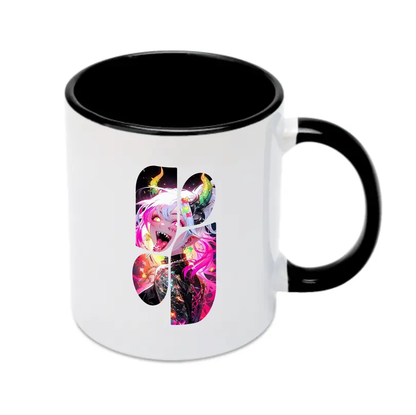 葬送のフリーレン（Frieren） グッズ,アウラ（Aura） - カラフルマグカップ ・ 陶器 ・ 熱転写プリント ・ 鮮やかデザイン ・ 耐久性 高品質 ・ コーヒー お茶 ギフト用