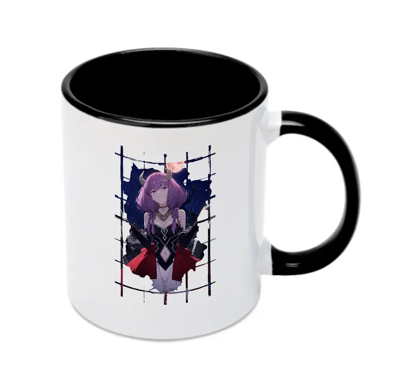 葬送のフリーレン（Frieren） グッズ,アウラ（Aura） - カラフルマグカップ ・ 陶器 ・ 熱転写プリント ・ 鮮やかデザイン ・ 耐久性 高品質 ・ コーヒー お茶 ギフト用