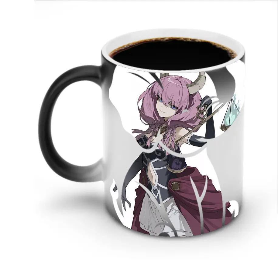 葬送のフリーレン（Frieren） グッズ,アウラ（Aura） - 変色マグカップ ・ セラミック ・ 熱転写プリント ・ 耐久性 高品質 ・ ギフト・自宅用 コーヒー お茶