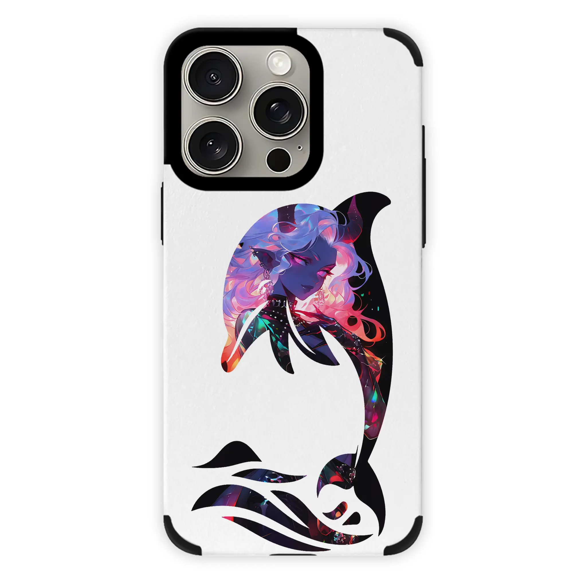 葬送のフリーレン（Frieren） グッズ,アウラ（Aura） - IPhone15ProMax対応 ・ PUレザースマホケース ・ 耐衝撃 ・ 黄変防止 ・ 360度全面保護 ・ 柔らか手触り ・ 3D立体ボタン