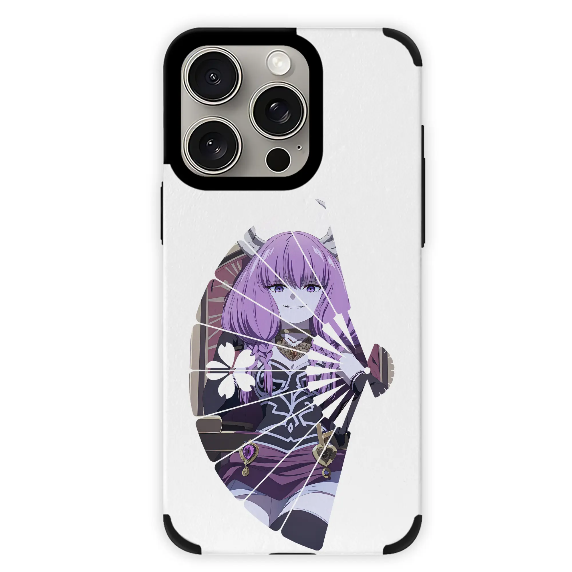 葬送のフリーレン（Frieren） グッズ,アウラ（Aura） - IPhone15ProMax対応 ・ PUレザースマホケース ・ 耐衝撃 ・ 黄変防止 ・ 360度全面保護 ・ 柔らか手触り ・ 3D立体ボタン