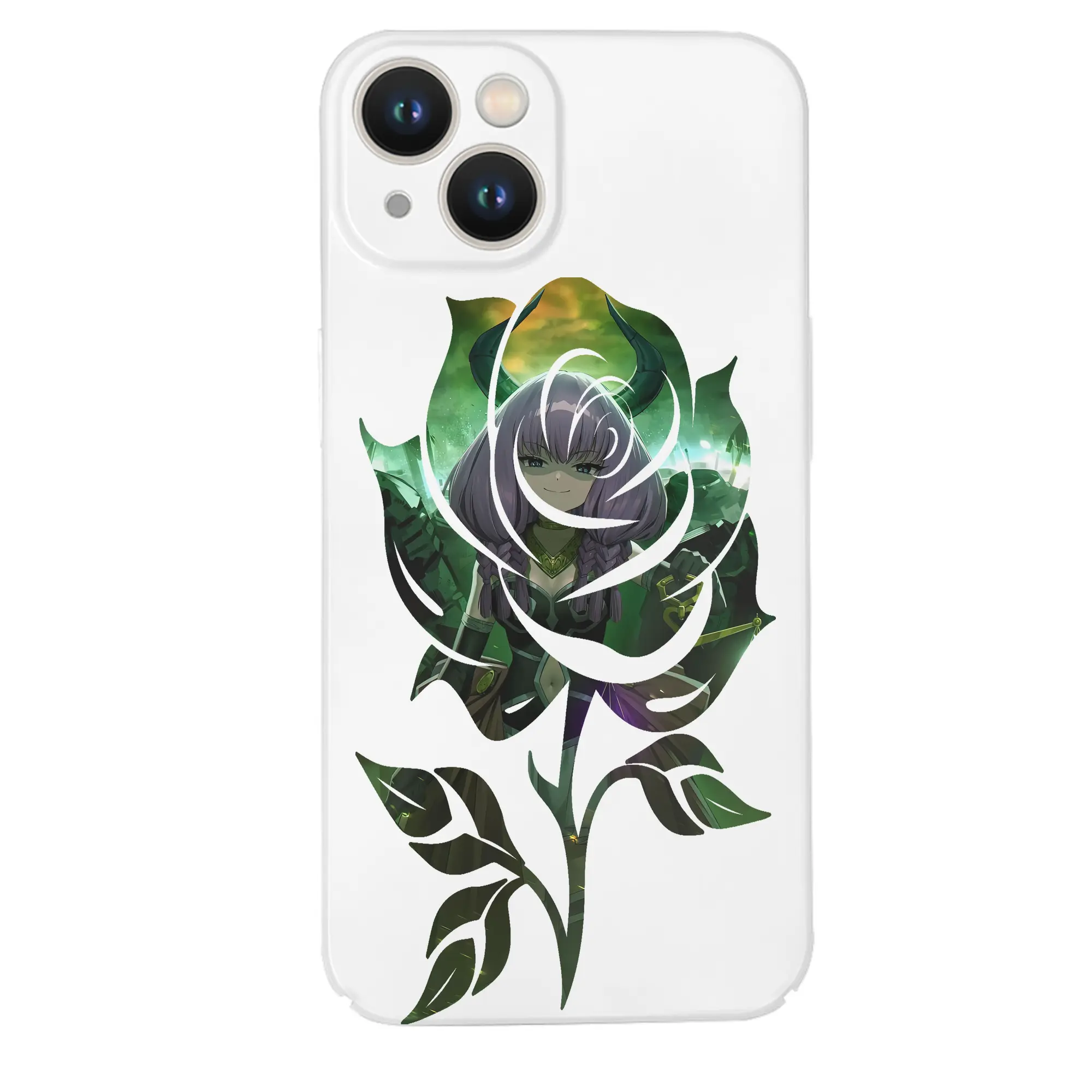 葬送のフリーレン（Frieren） グッズ,アウラ（Aura） - IPhone 14シリーズ対応 ・ ハードケース ・ 衝撃吸収 ・ 360度密着 ・ カメラ保護 ・ 高品質プラスチック ・ 快適操作