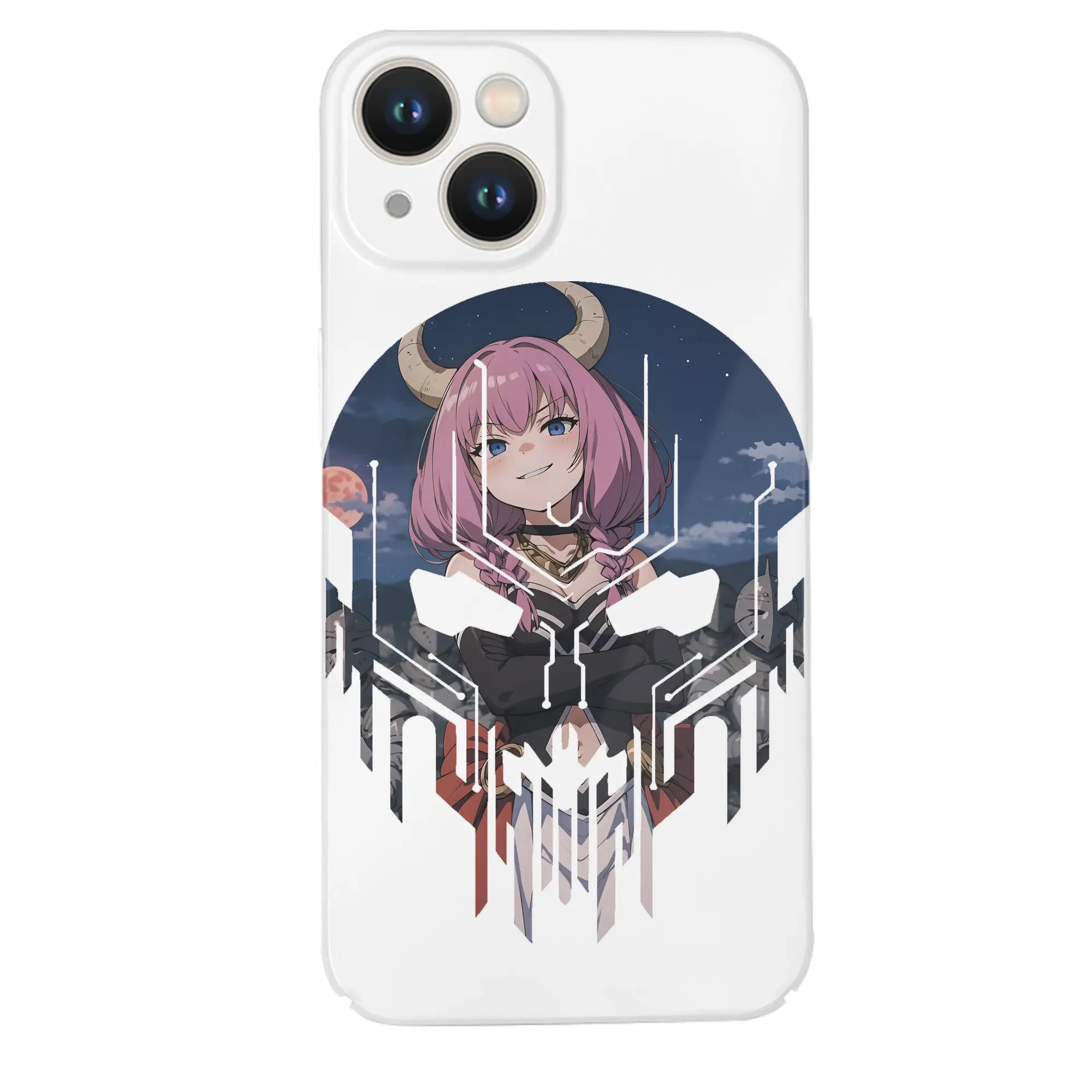 葬送のフリーレン（Frieren） グッズ,アウラ（Aura） - IPhone 14シリーズ対応 ・ ハードケース ・ 衝撃吸収 ・ 360度密着 ・ カメラ保護 ・ 高品質プラスチック ・ 快適操作