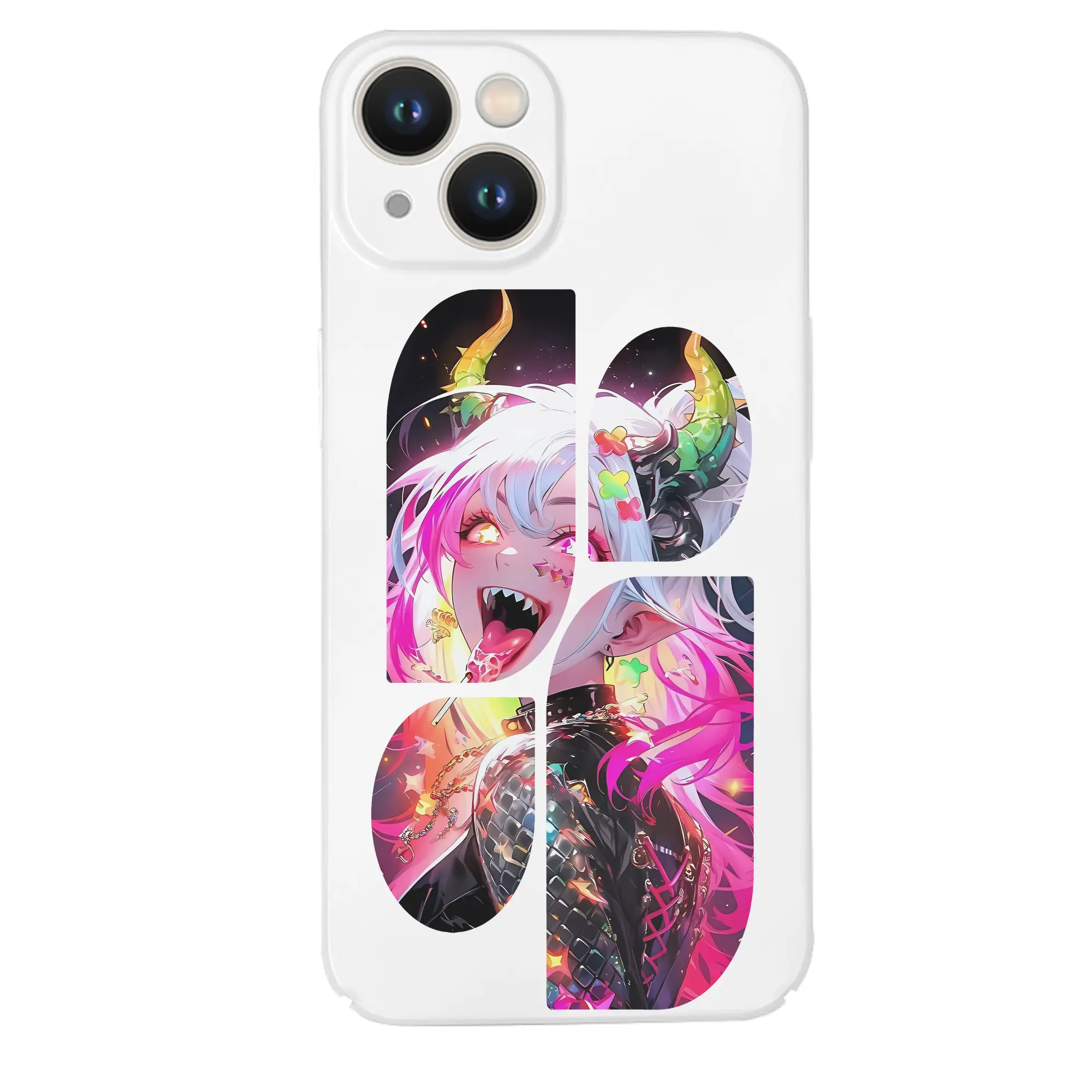 葬送のフリーレン（Frieren） グッズ,アウラ（Aura） - IPhone 14シリーズ対応 ・ ハードケース ・ 衝撃吸収 ・ 360度密着 ・ カメラ保護 ・ 高品質プラスチック ・ 快適操作