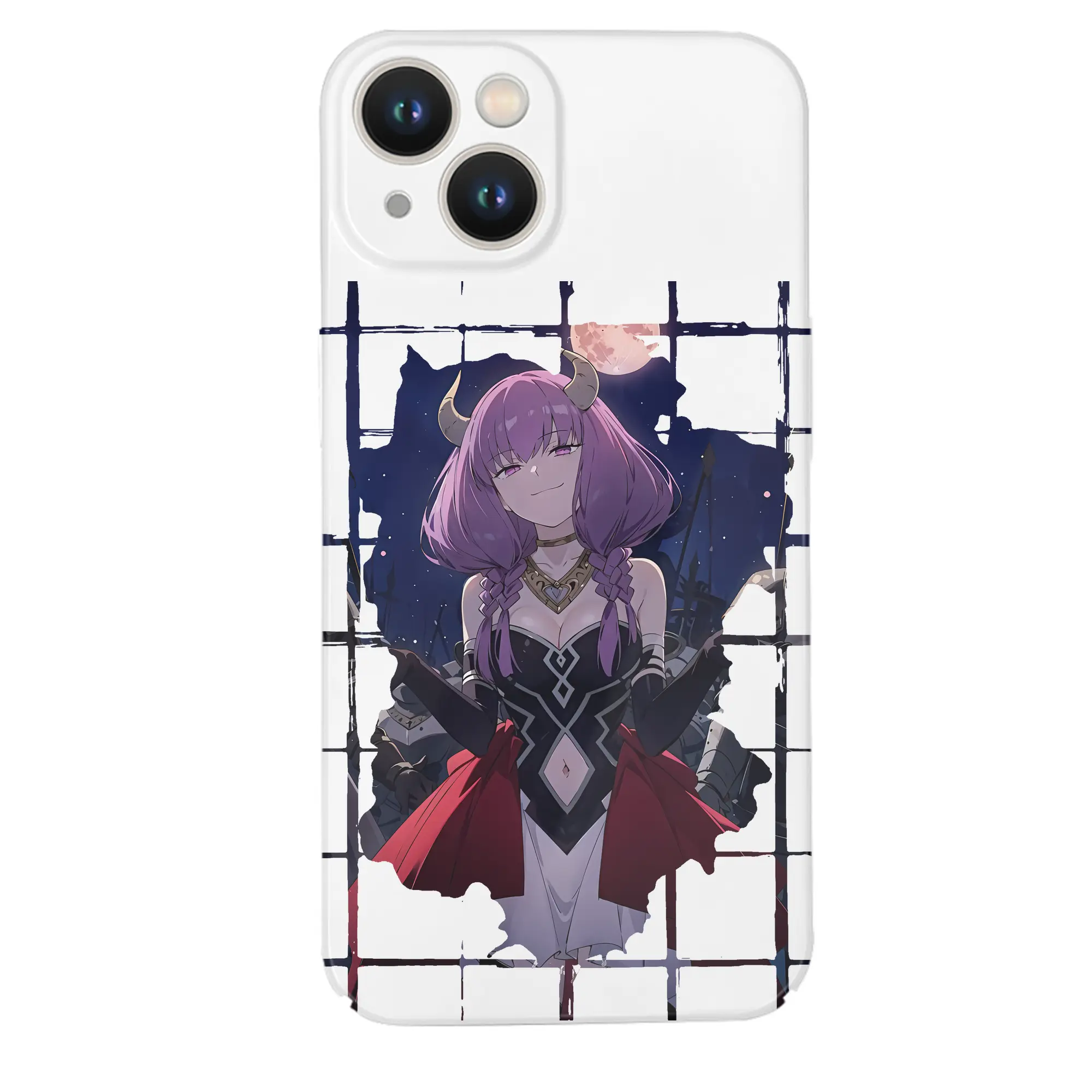 葬送のフリーレン（Frieren） グッズ,アウラ（Aura） - IPhone 14シリーズ対応 ・ ハードケース ・ 衝撃吸収 ・ 360度密着 ・ カメラ保護 ・ 高品質プラスチック ・ 快適操作