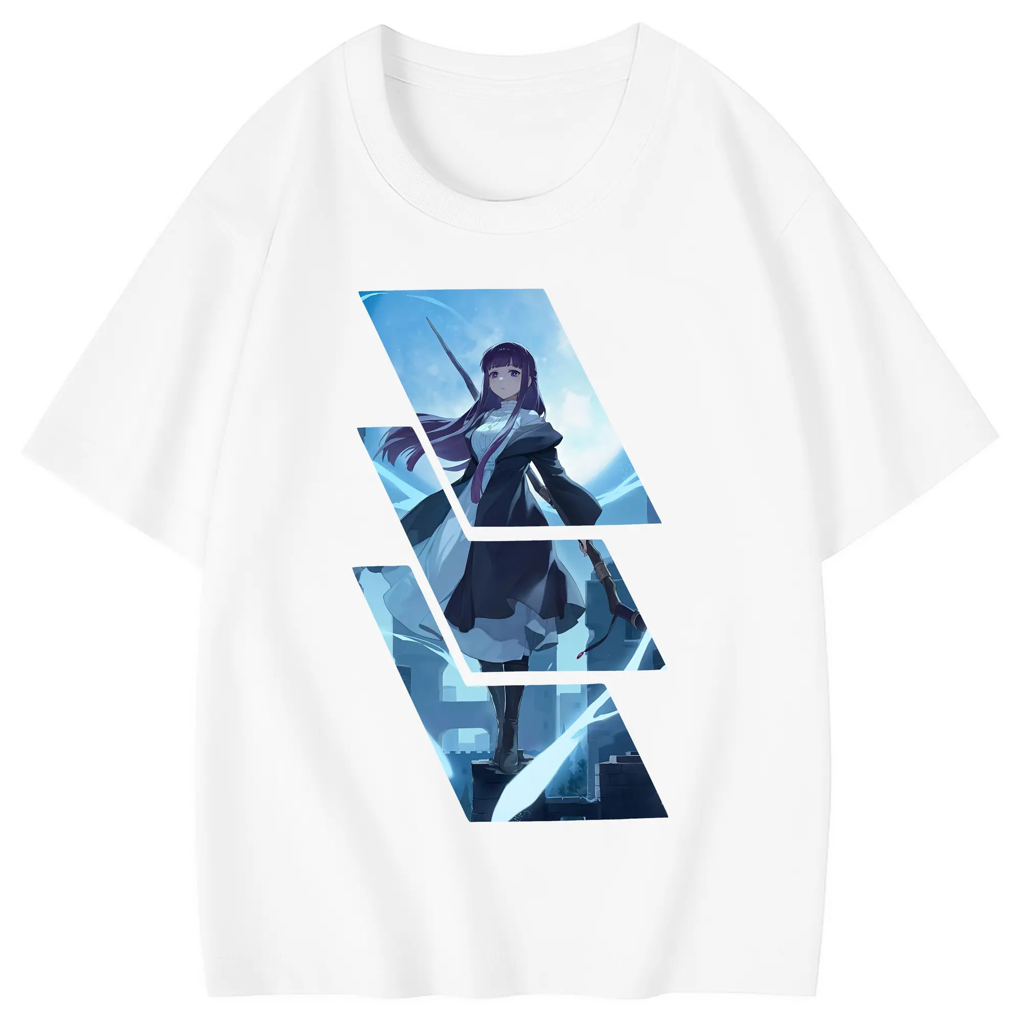 葬送のフリーレン（Frieren） グッズ,フェルン（Fern） - 綿100％ キッズTシャツ ・ フロントプリント ・ 快適 通気性 ・ スポーツ カジュアル 散歩用