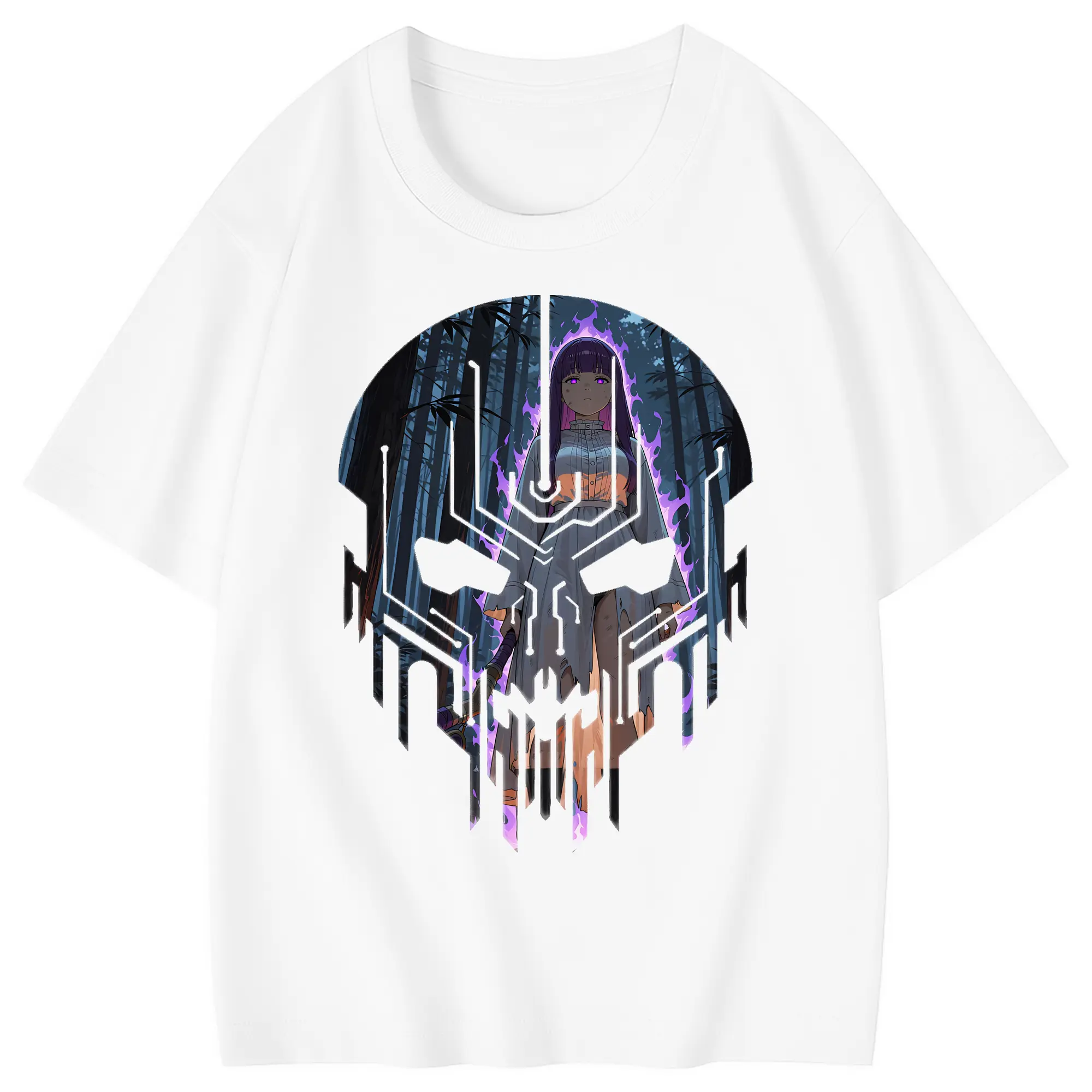 葬送のフリーレン（Frieren） グッズ,フェルン（Fern） - 綿100％ キッズTシャツ ・ フロントプリント ・ 快適 通気性 ・ スポーツ カジュアル 散歩用