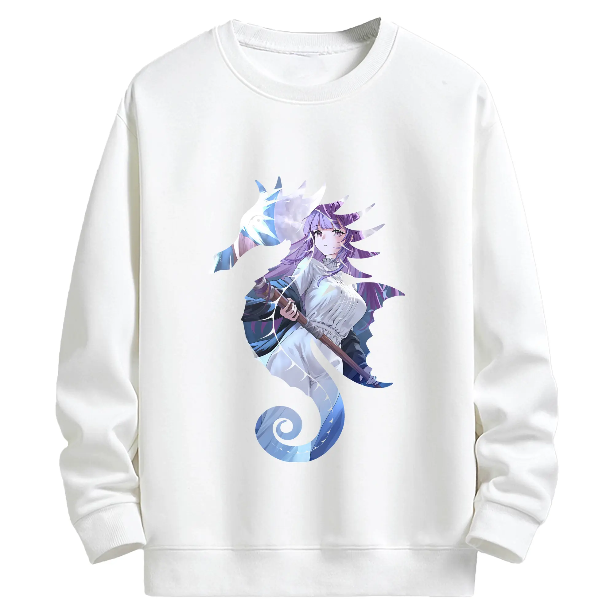 葬送のフリーレン（Frieren） グッズ,フェルン（Fern） - キッズ クルーネックスウェットシャツ ・ フロントプリント ・ 綿80％ ポリエステル20％ ・ 快適 通学 スポーツ 日常使い お散歩用
