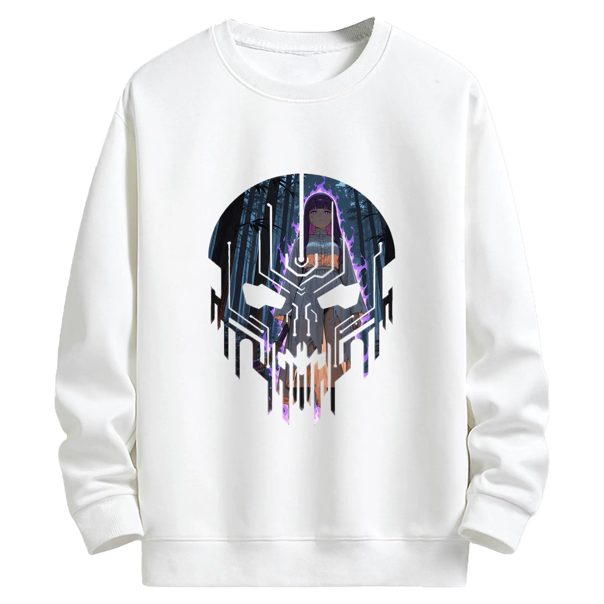 葬送のフリーレン（Frieren） グッズ,フェルン（Fern） - キッズ クルーネックスウェットシャツ ・ フロントプリント ・ 綿80％ ポリエステル20％ ・ 快適 通学 スポーツ 日常使い お散歩用