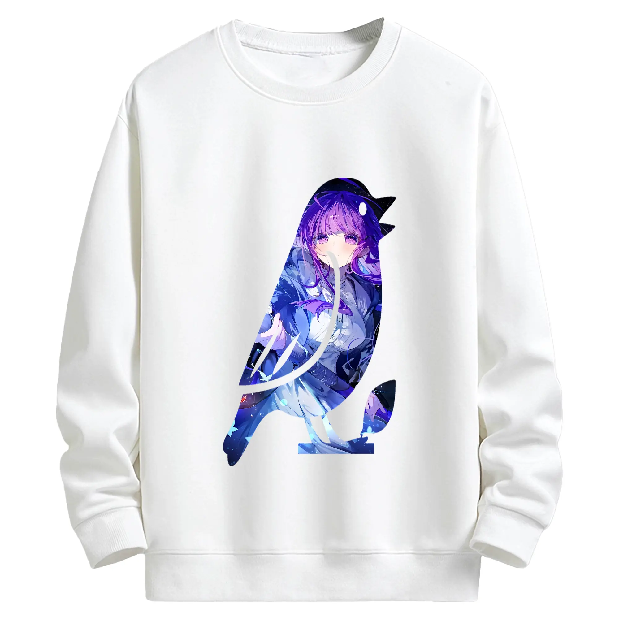 葬送のフリーレン（Frieren） グッズ,フェルン（Fern） - キッズ クルーネックスウェットシャツ ・ フロントプリント ・ 綿80％ ポリエステル20％ ・ 快適 通学 スポーツ 日常使い お散歩用