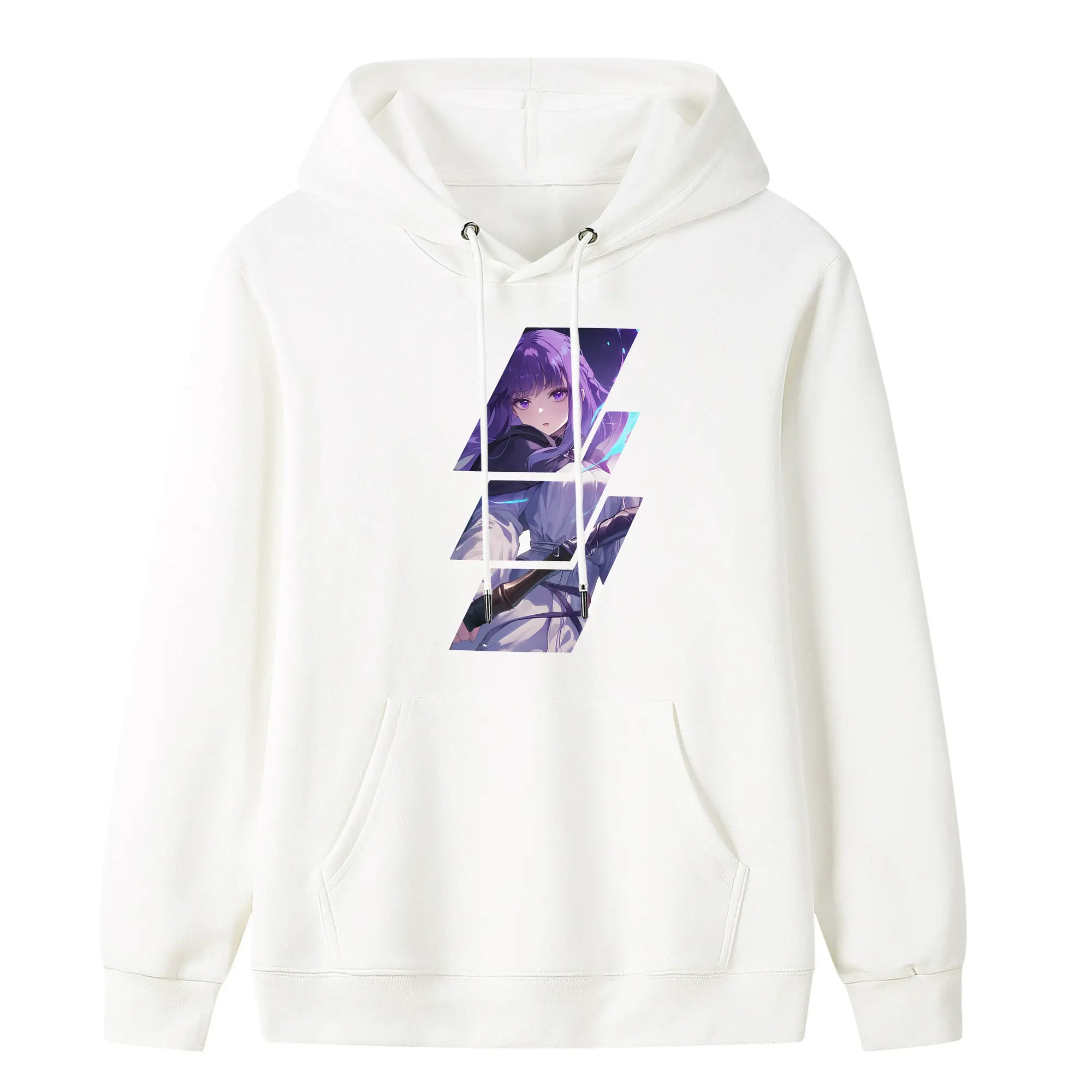 葬送のフリーレン（Frieren） グッズ,フェルン（Fern） - キッズ フード付きパーカー ・ フロントプリント ・ ポリエステル100％ ・ 快適 通学 スポーツ 日常使い お散歩用