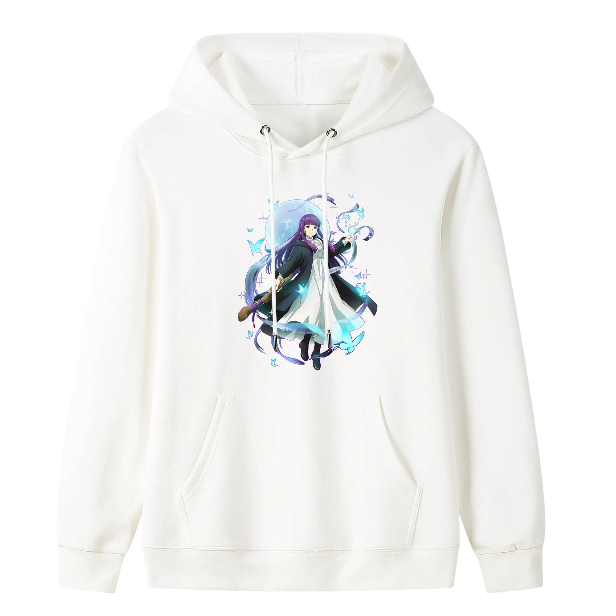 葬送のフリーレン（Frieren） グッズ,フェルン（Fern） - キッズ フード付きパーカー ・ フロントプリント ・ ポリエステル100％ ・ 快適 通学 スポーツ 日常使い お散歩用